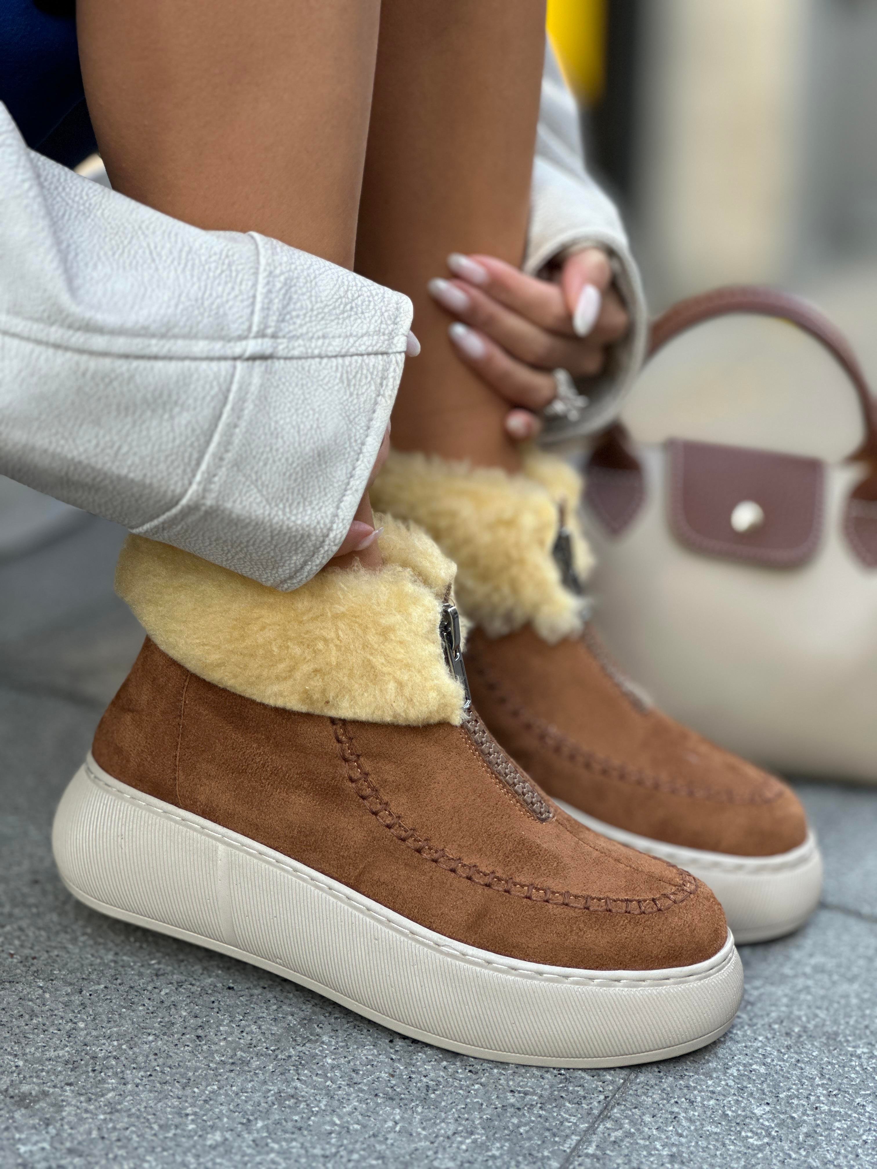 Curra Bot Kahverengi - ANKLE BOOTS