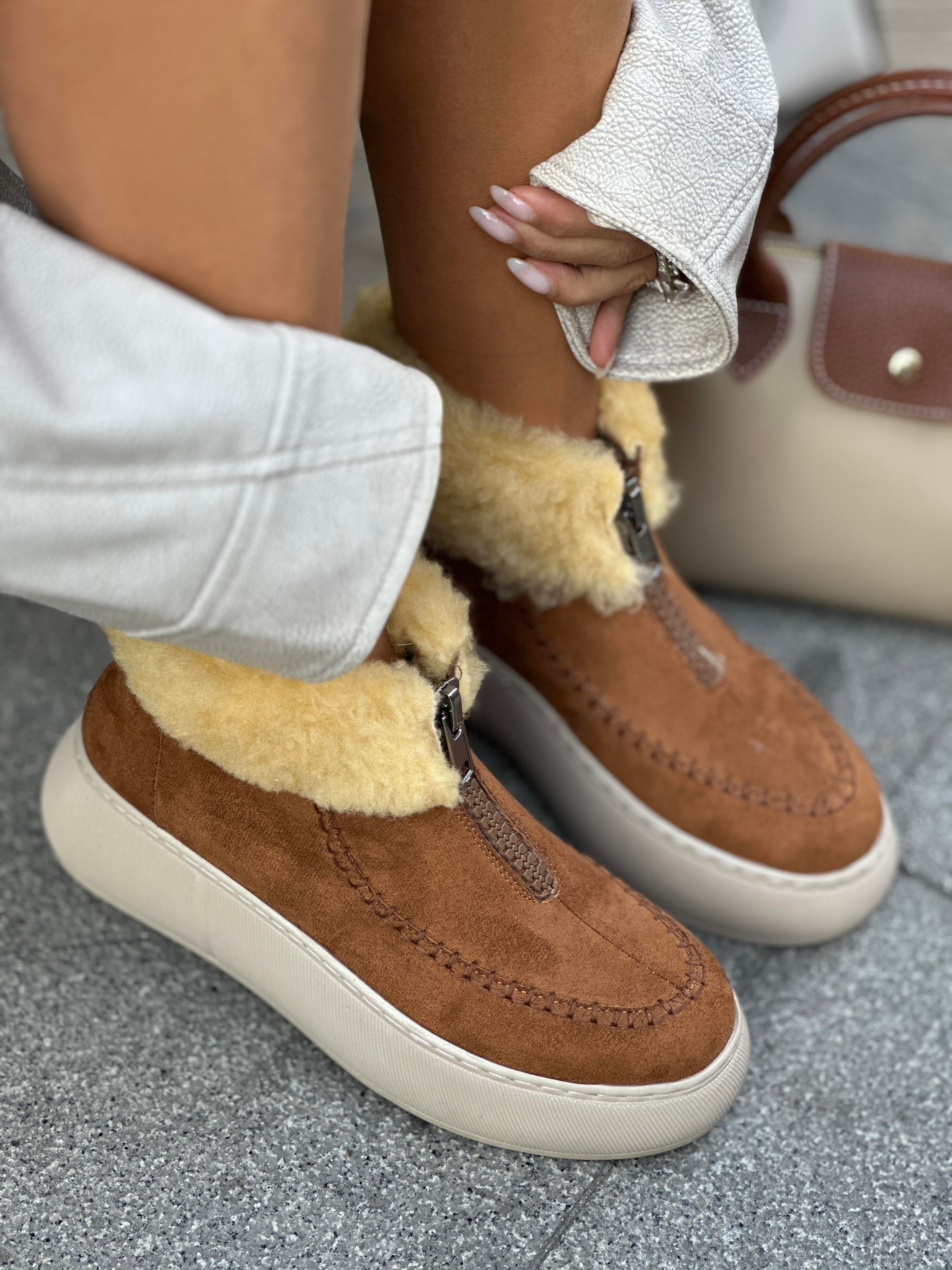 Curra Bot Kahverengi - ANKLE BOOTS