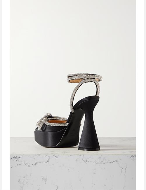 Dapper Platform Topuklu Ayakkabı Siyah - WOMAN SHOES