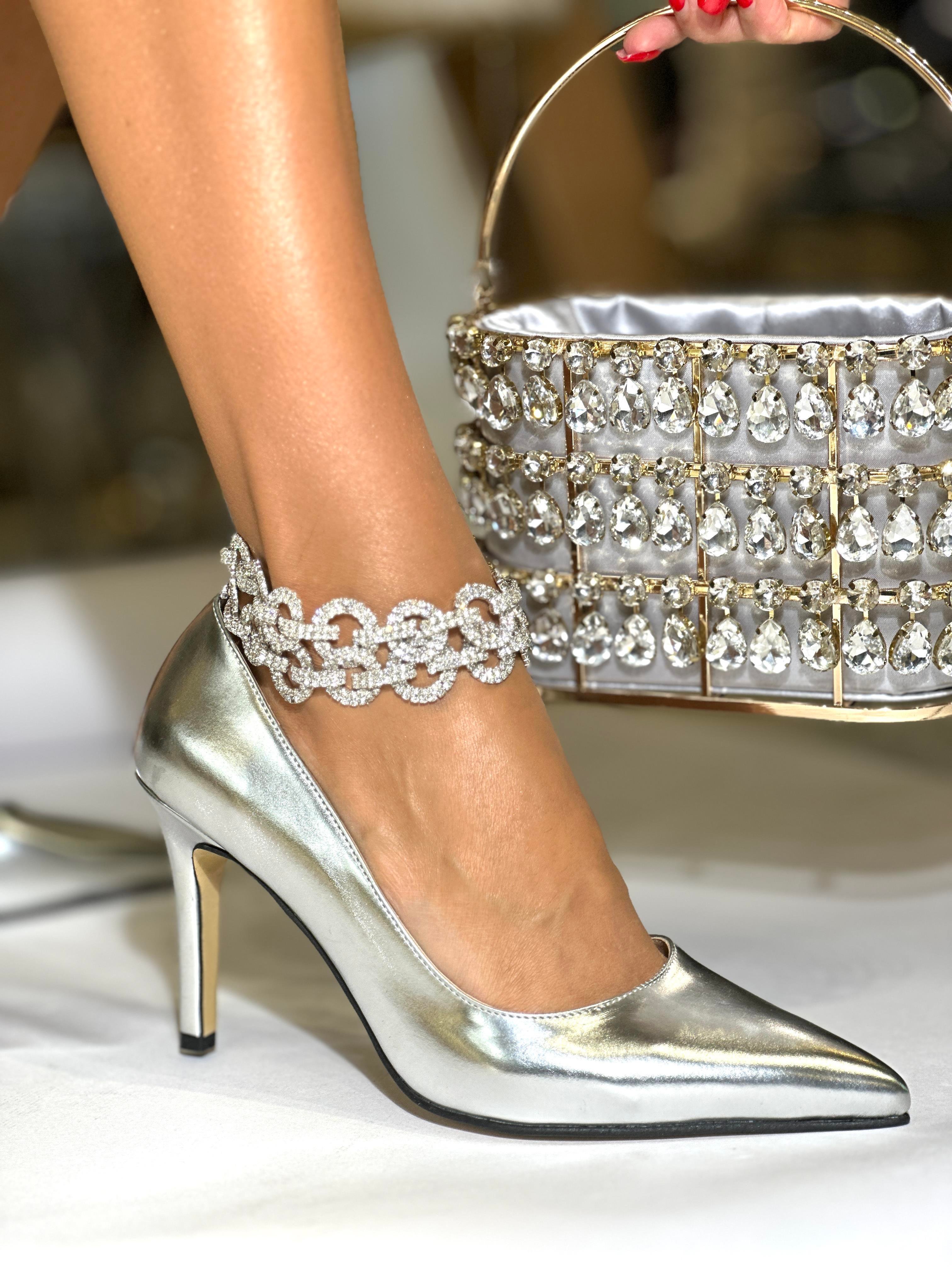 Dima Stiletto Gümüş - Stiletto