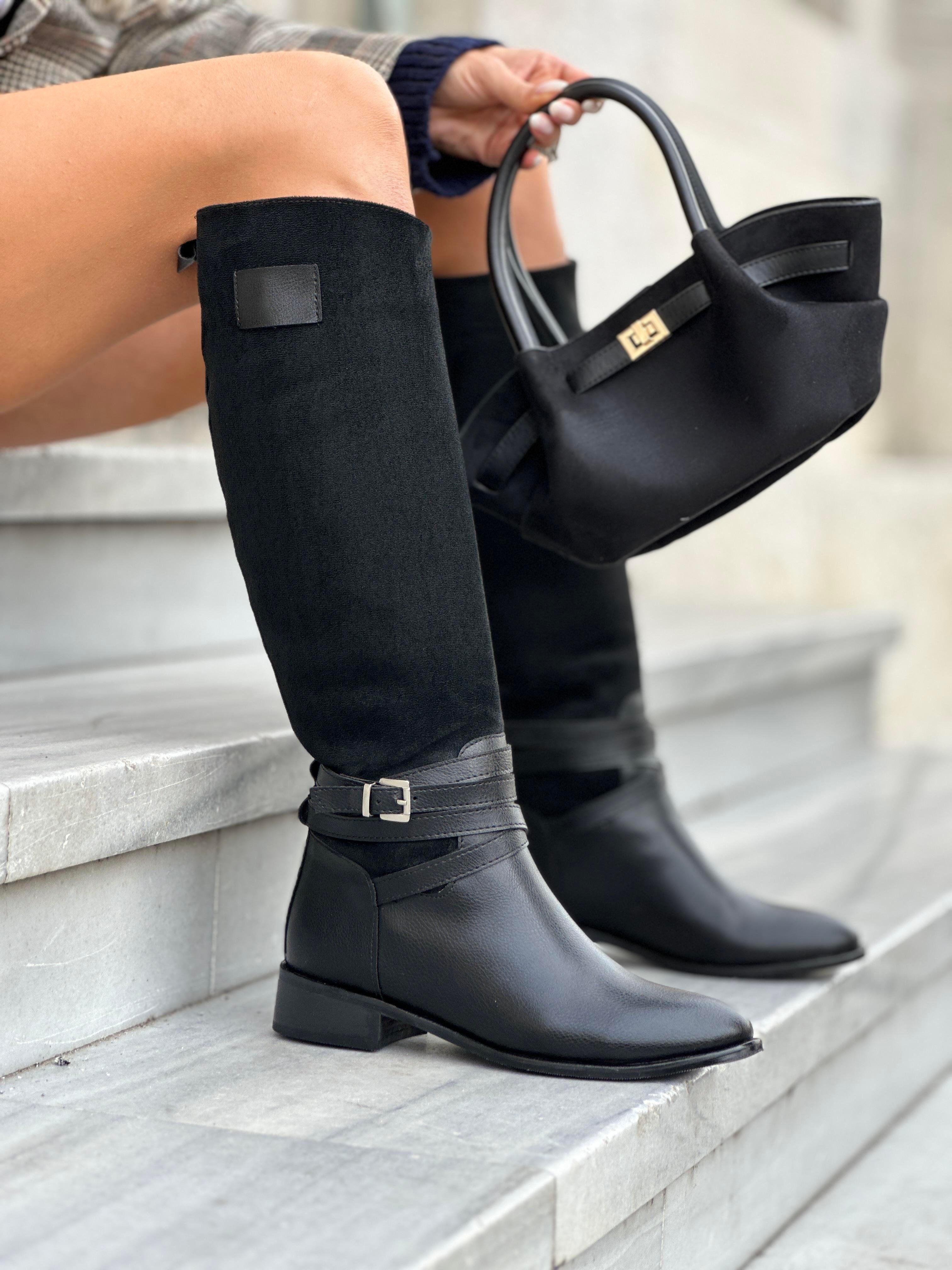 Diva Girl Çizme Siyah - LONG BOOTS