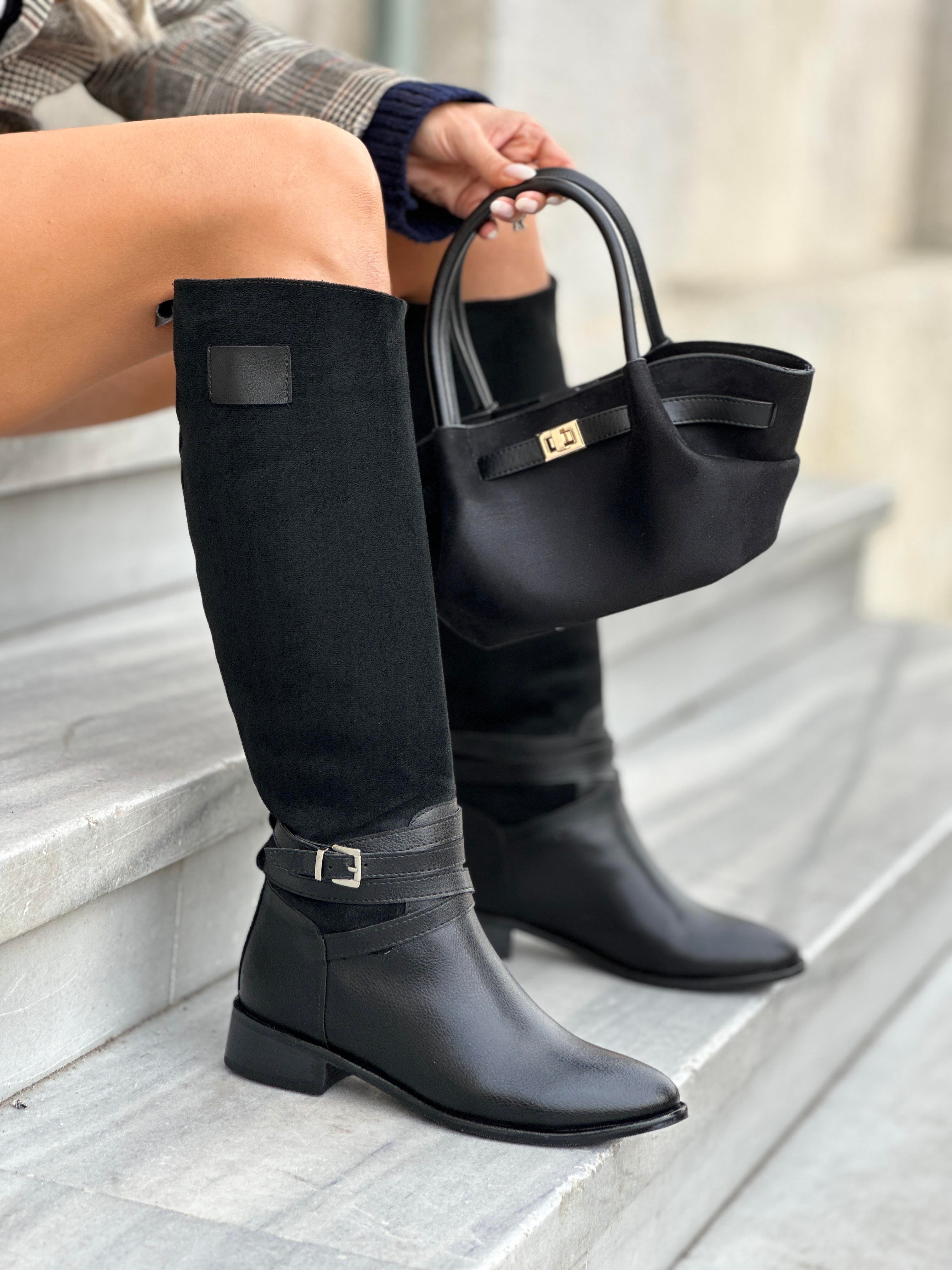 Diva Girl Çizme Siyah - LONG BOOTS