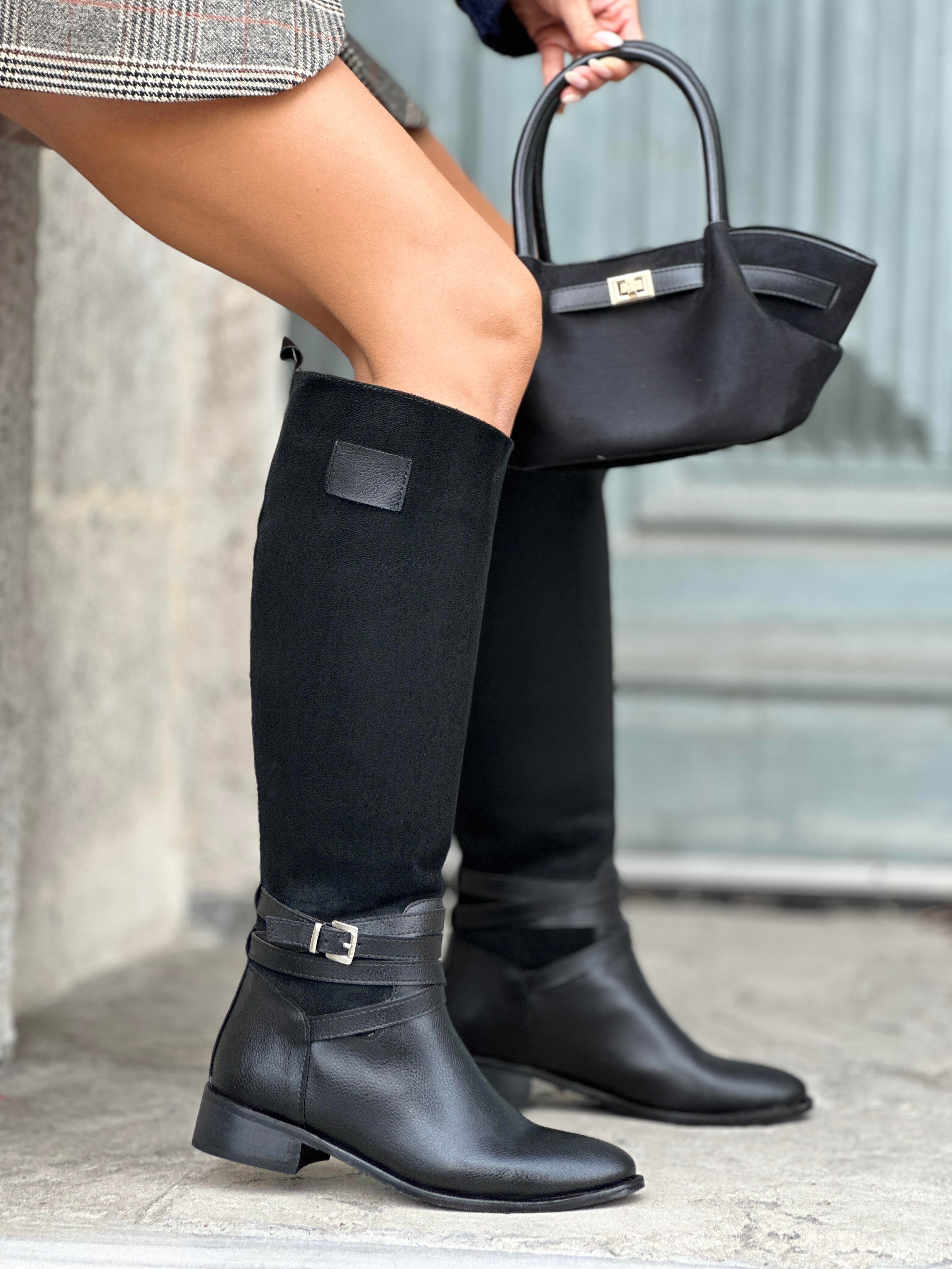 Diva Girl Çizme Siyah - LONG BOOTS