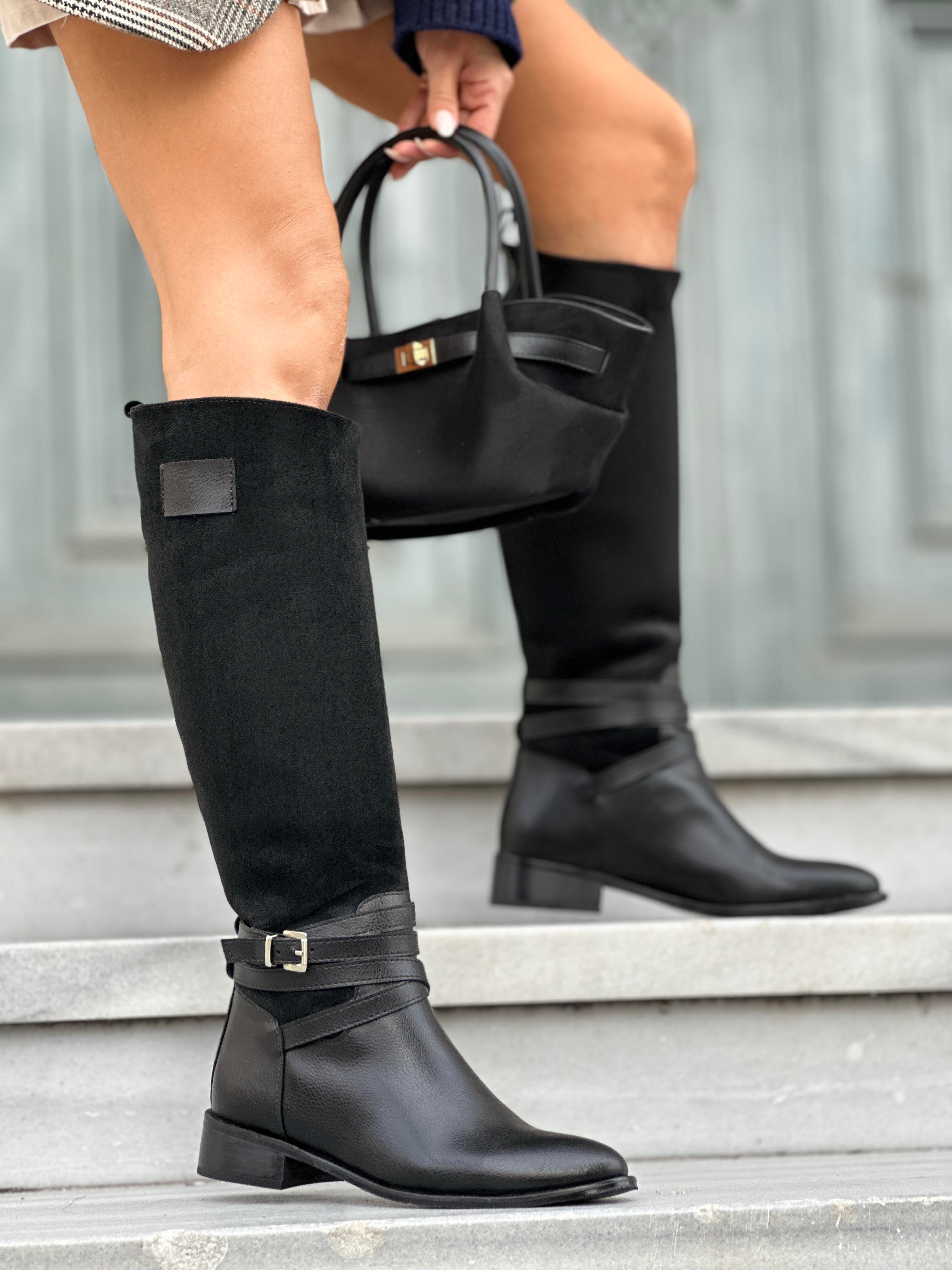 Diva Girl Çizme Siyah - LONG BOOTS