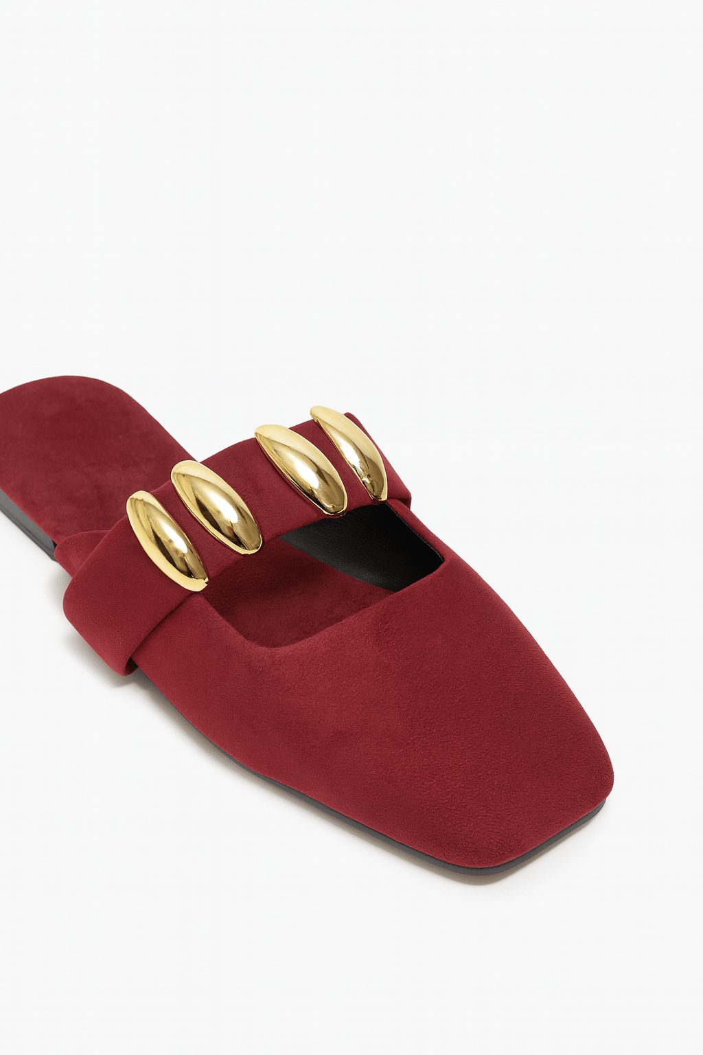 Diva Süet Terlik Bordo - Kışlık Terlik