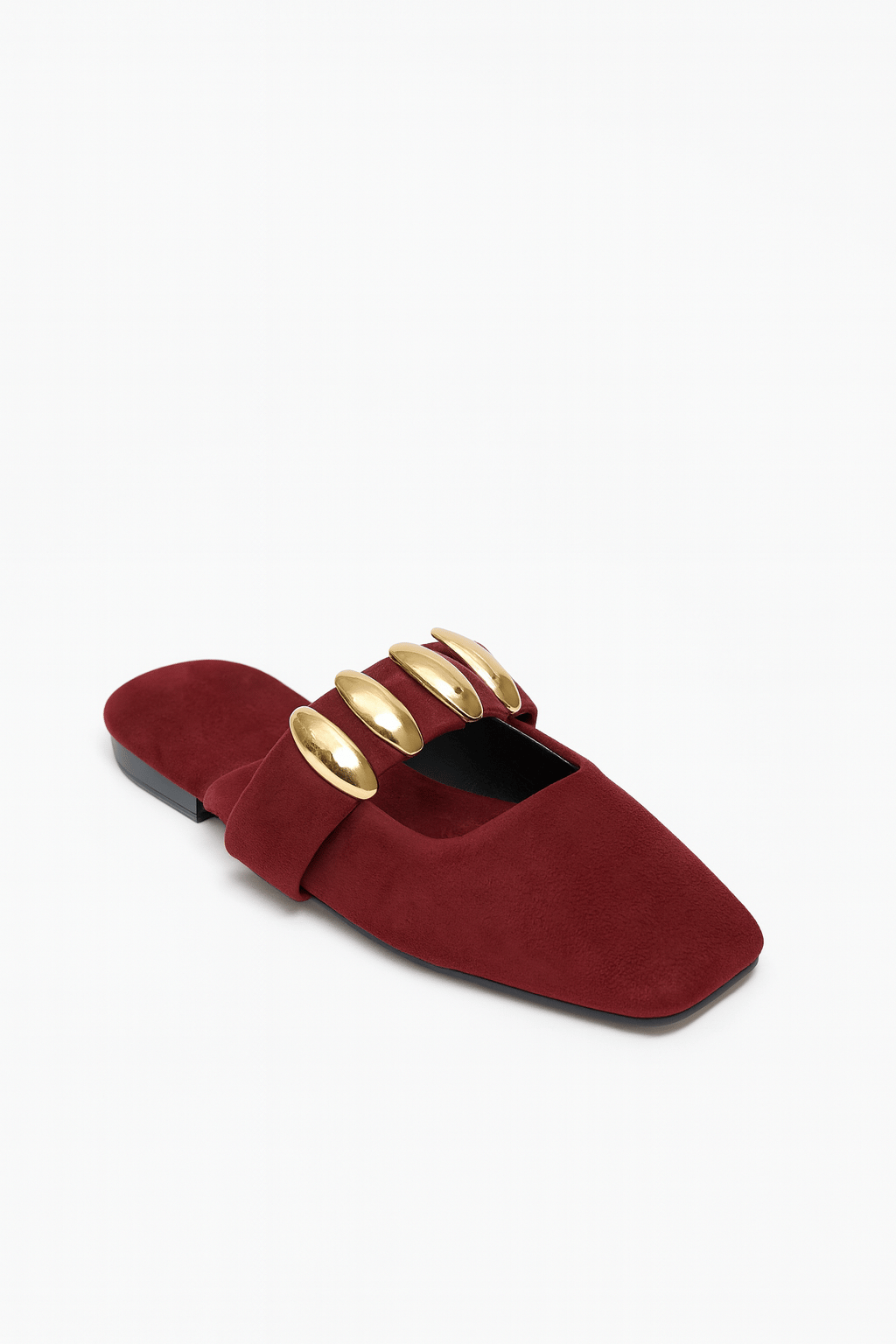 Diva Süet Terlik Bordo - Kışlık Terlik