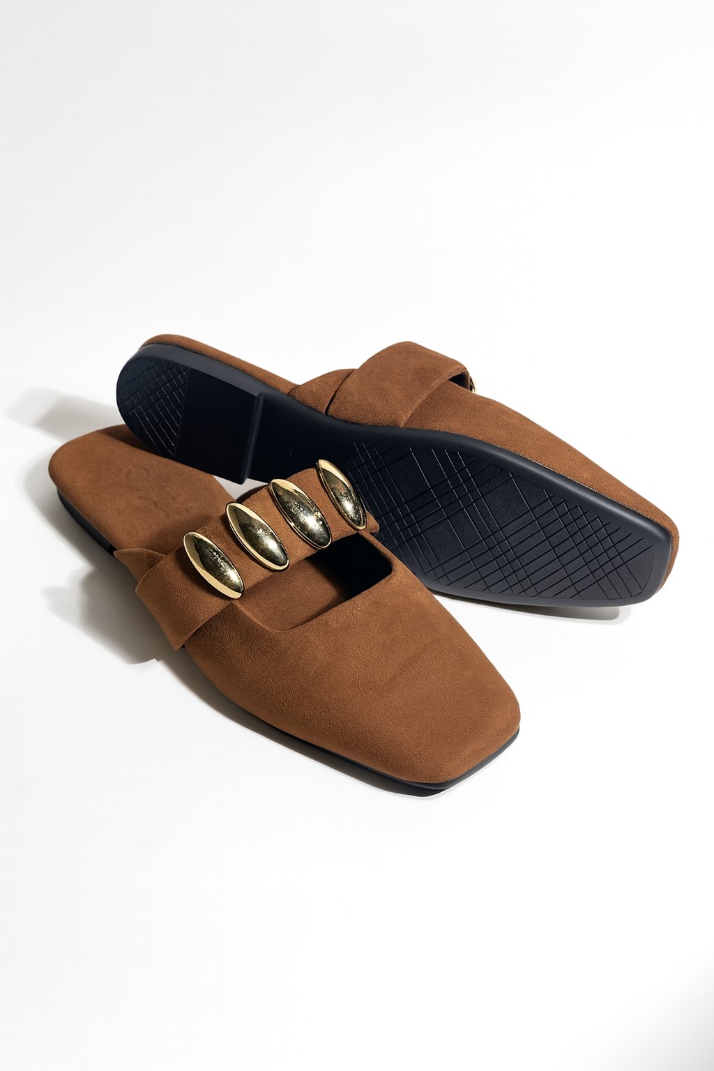 Diva Süet Terlik Taba - Kışlık Terlik