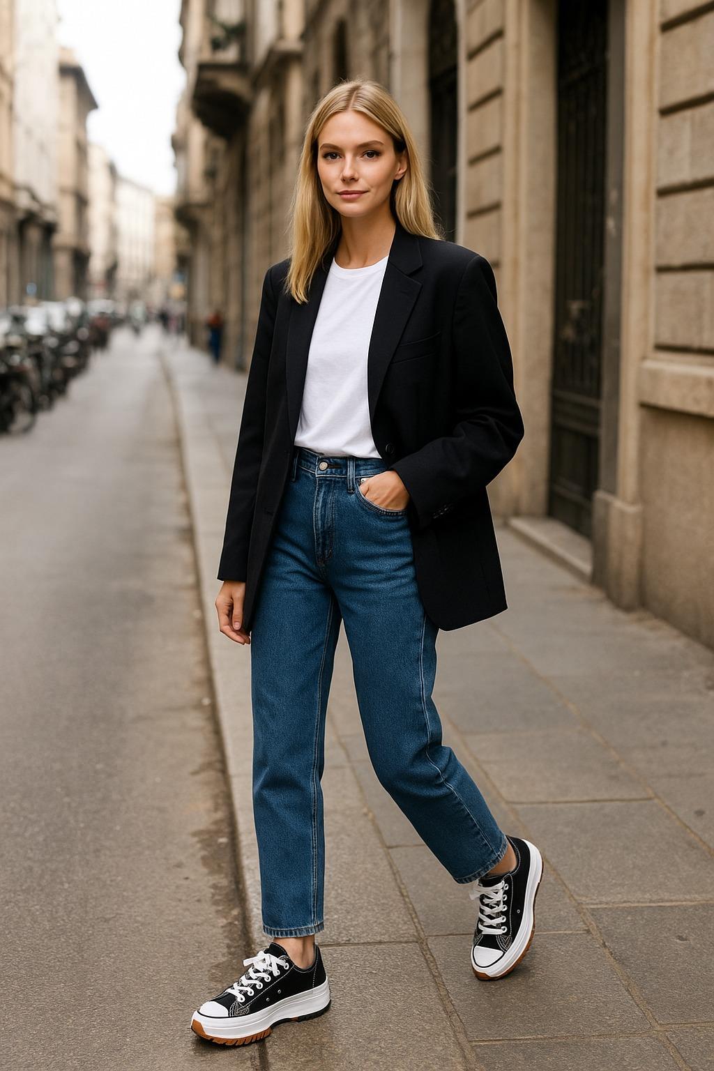 Elin Spor Ayakkabı Siyah - Spor Ayakkabı