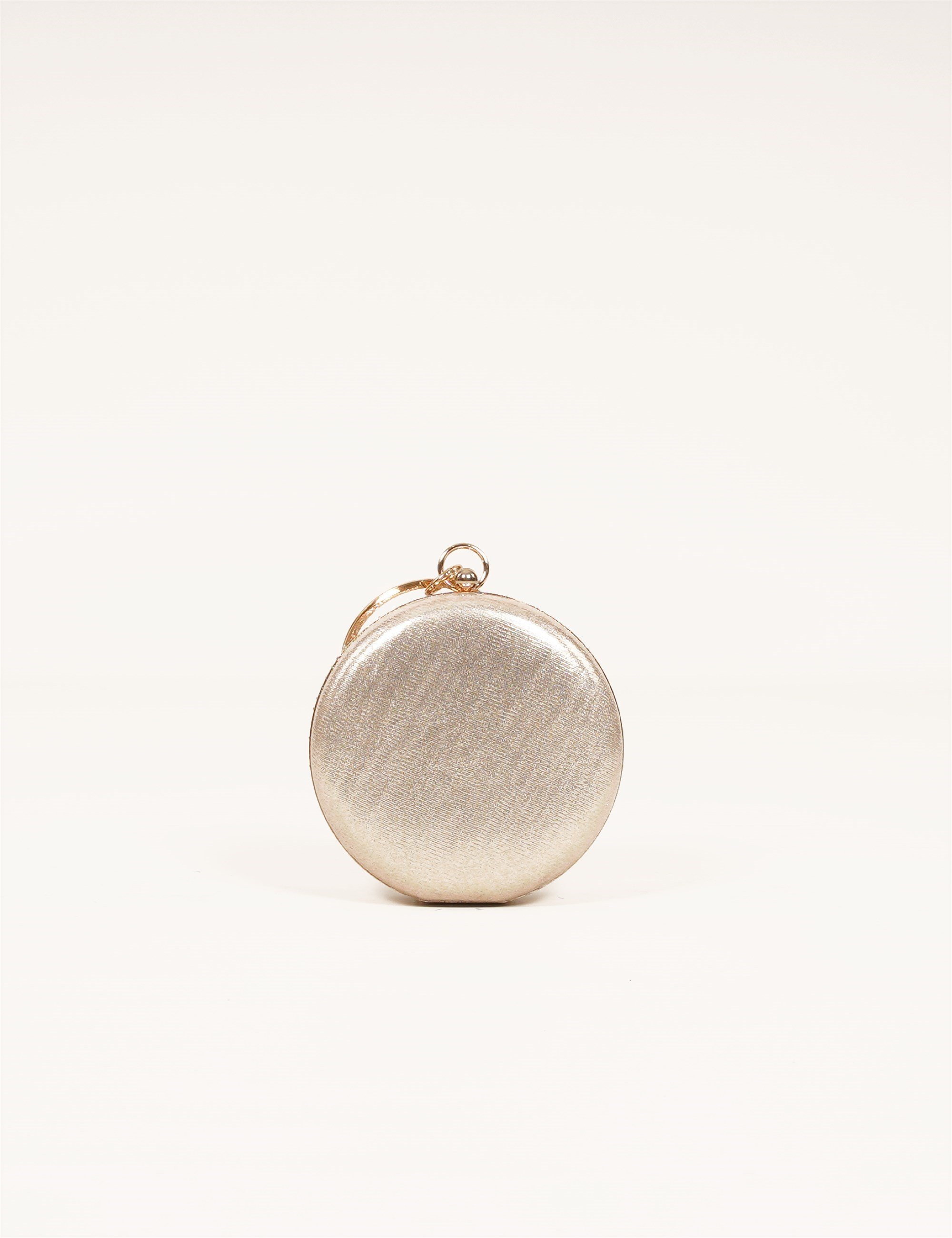 Ella Kristal Taşlı Çanta Gold - Bags