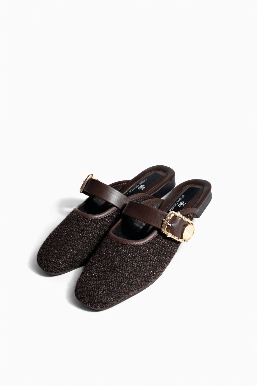 Elovi Terlik Kahverengi - Düz Babet