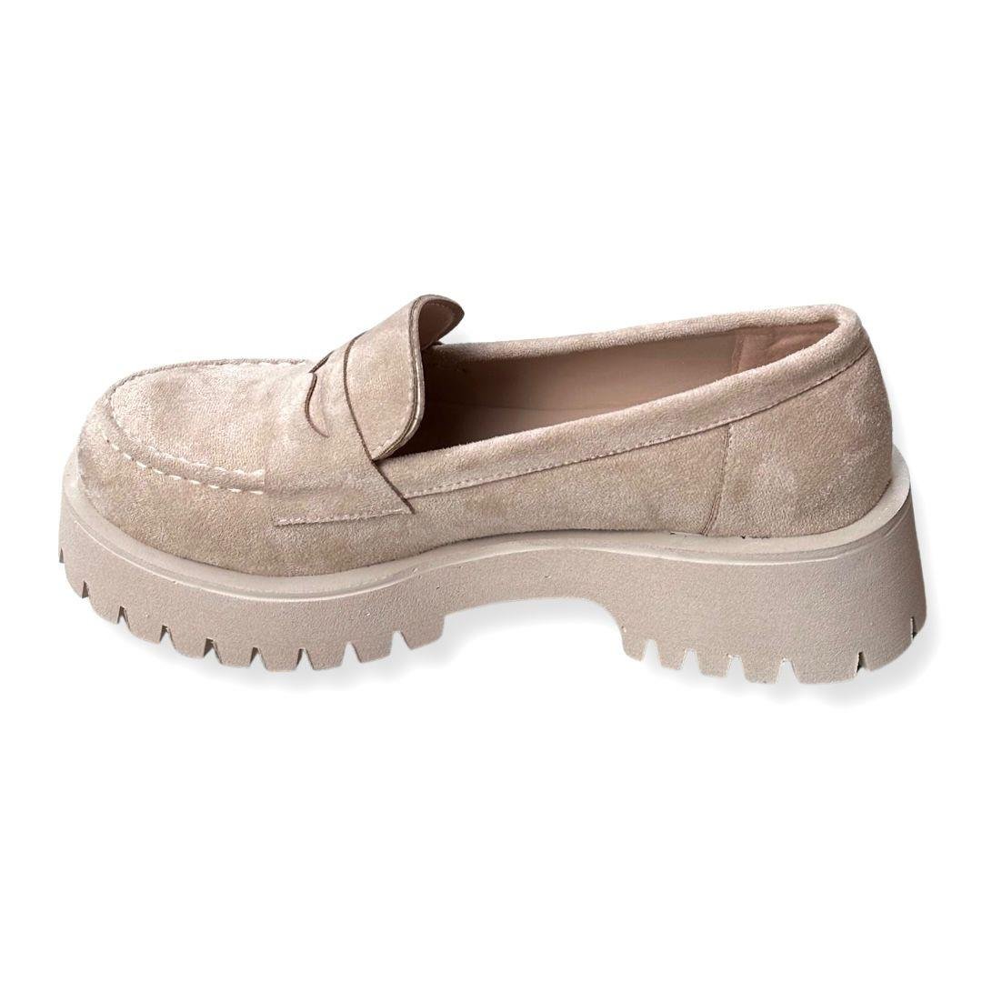 Esta Loafer Bej - KADIN AYAKKABI