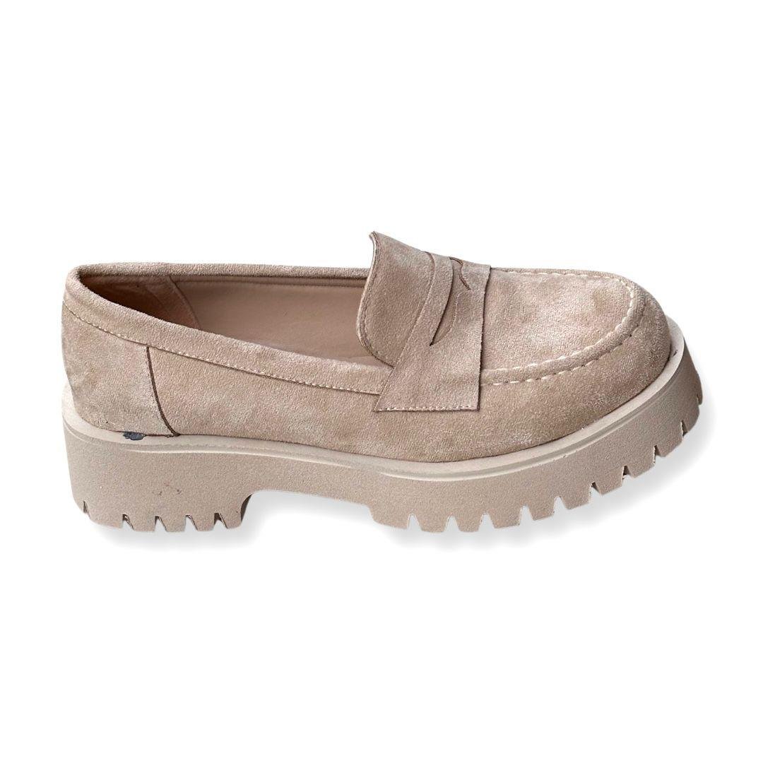 Esta Loafer Bej - KADIN AYAKKABI