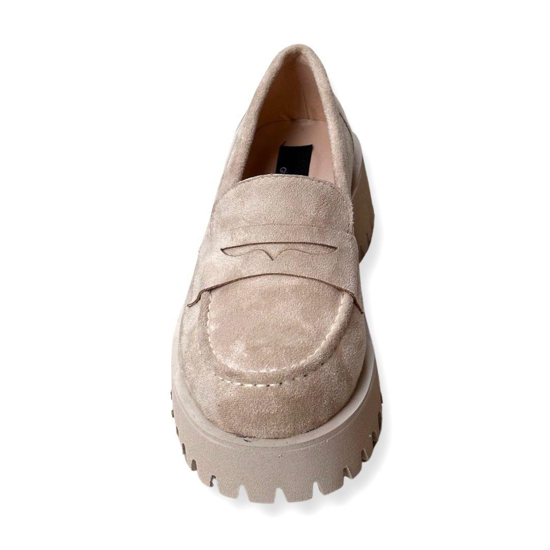 Esta Loafer Bej - KADIN AYAKKABI