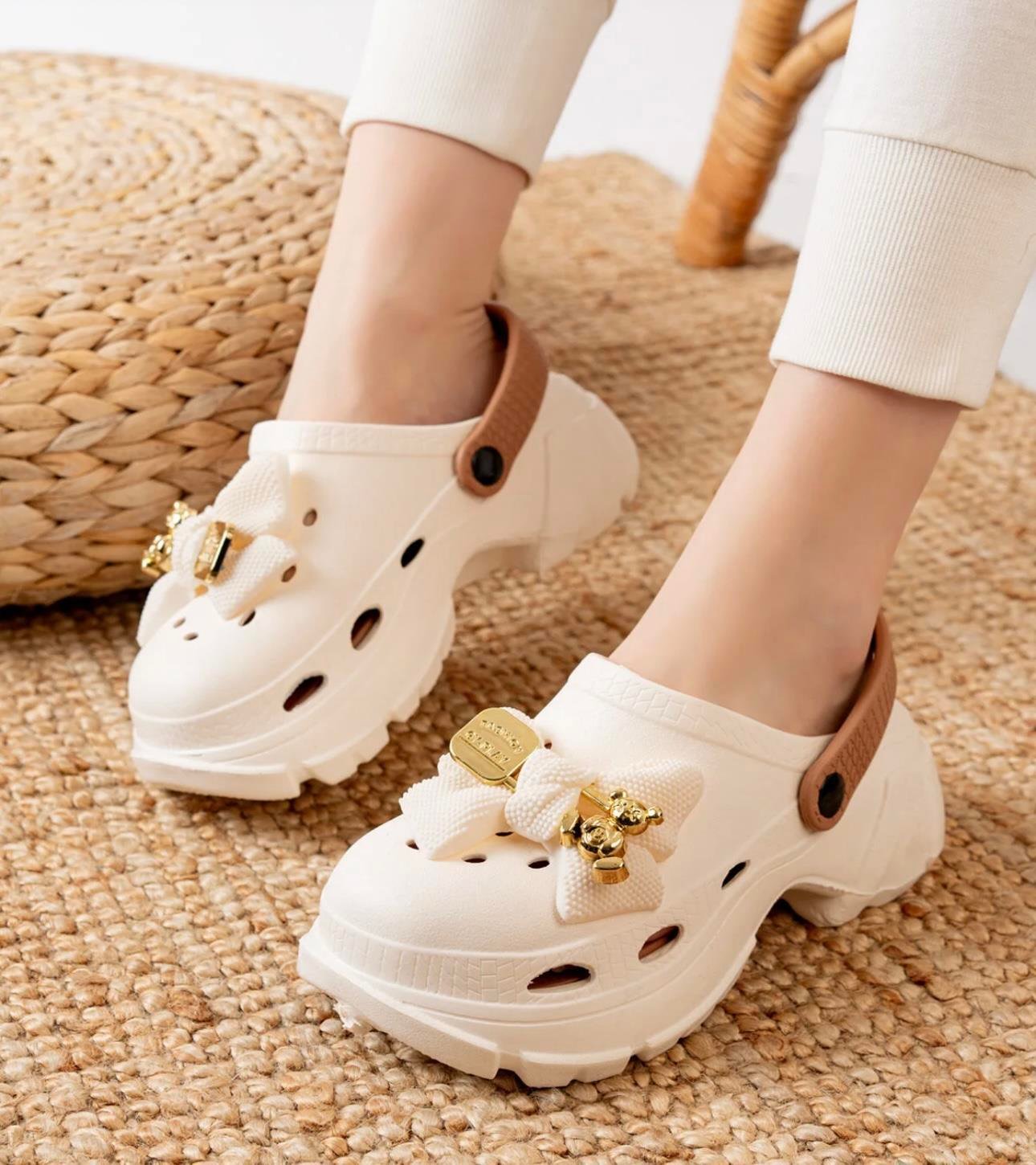 Eva Crocs Bej - KADIN AYAKKABI