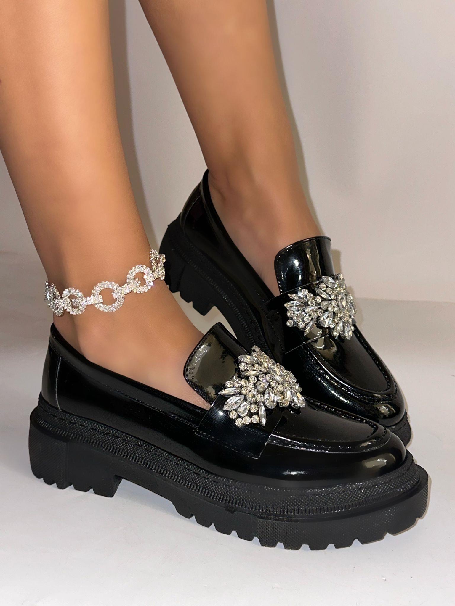 Faust Loafer Siyah - KADIN AYAKKABI