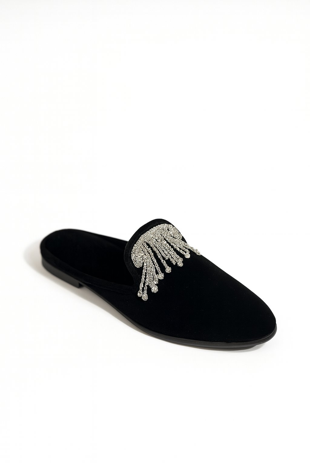 Fell 1 Süet Terlik Siyah - KADIN AYAKKABI