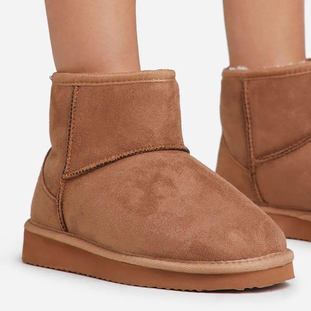 Feux Bot Kahverengi - WOMAN SHOES