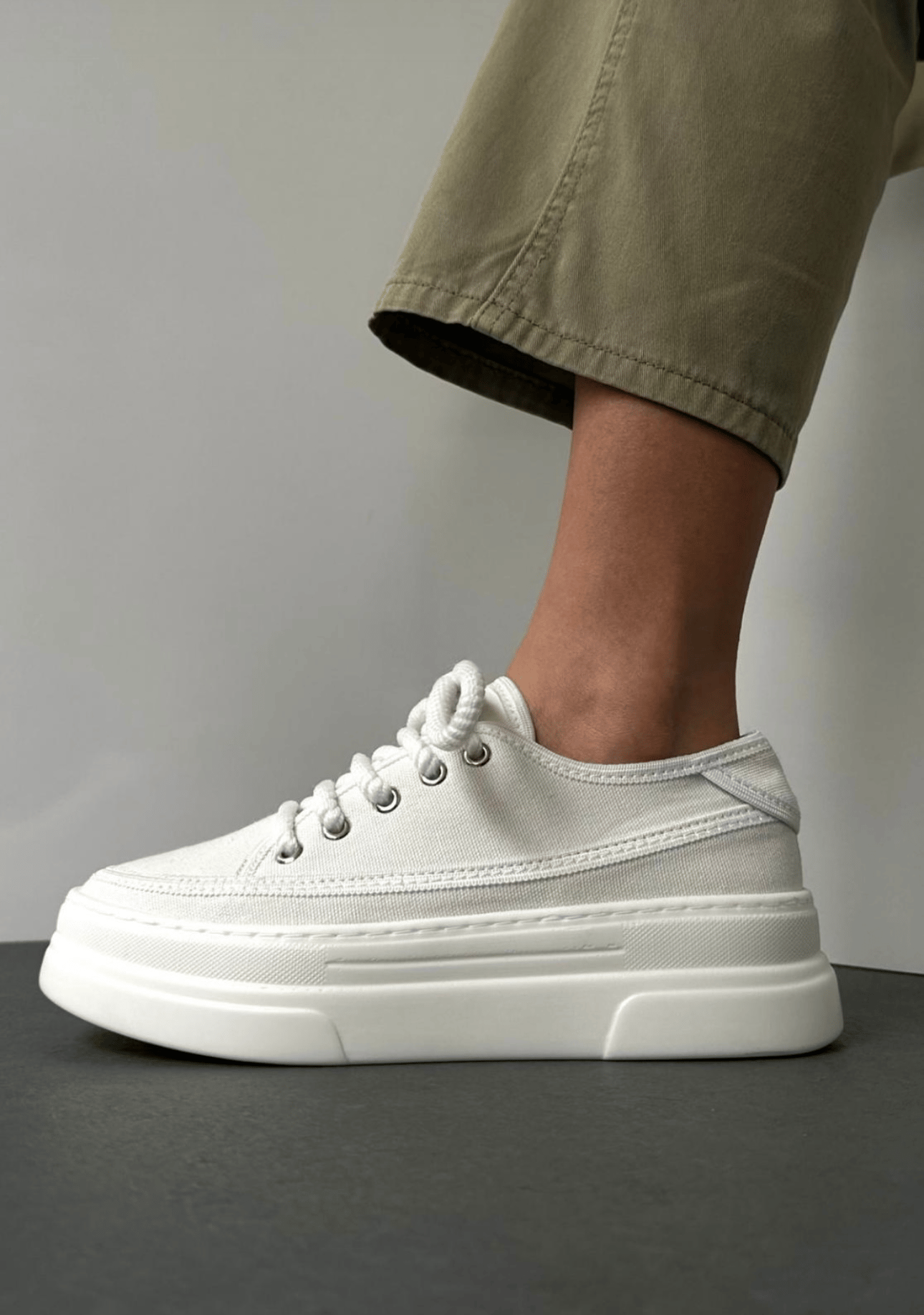 Fimi Spor Ayakkabı Beyaz - KADIN AYAKKABI