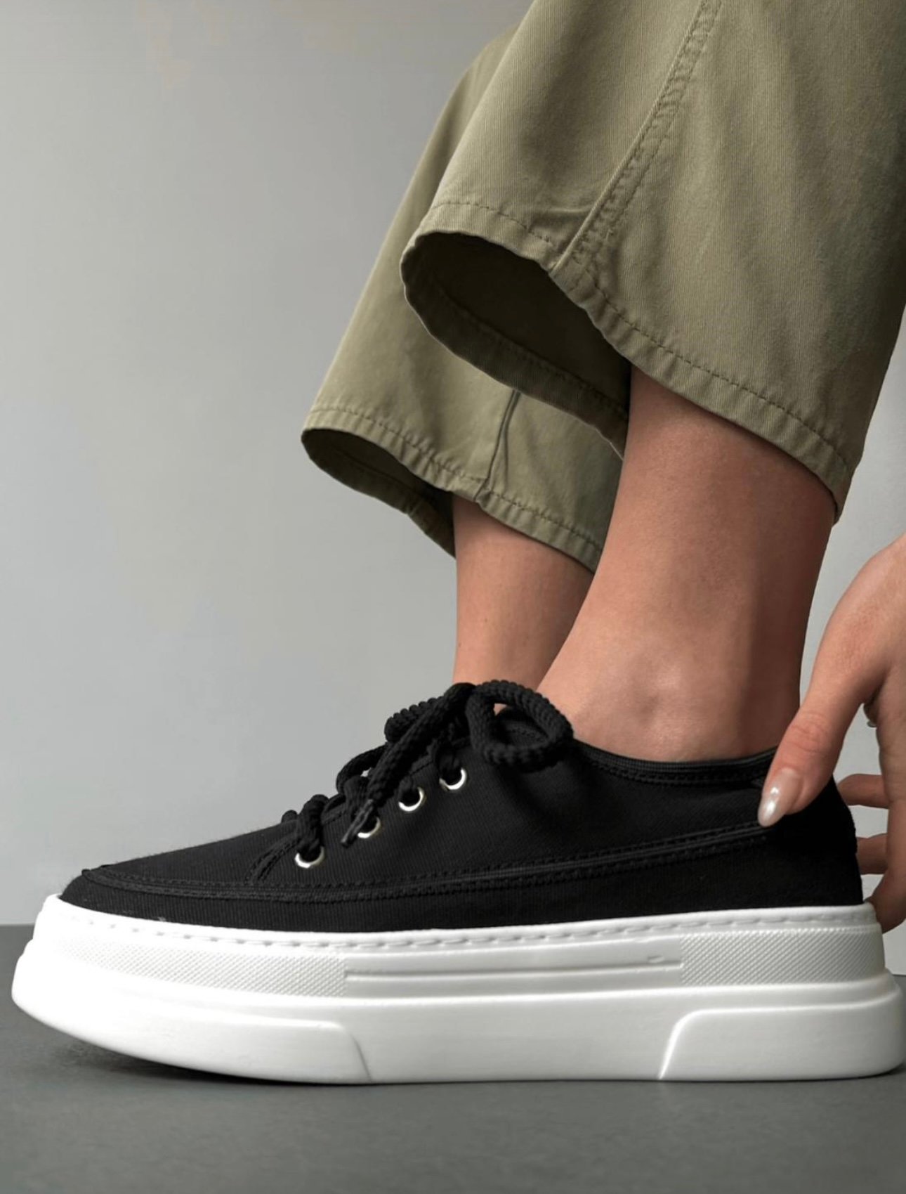 Fimi Spor Ayakkabı Siyah - KADIN AYAKKABI