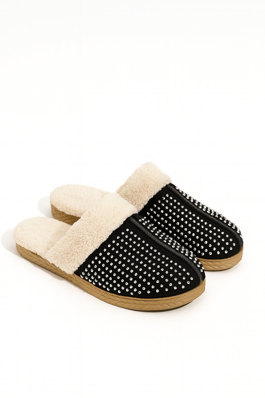 Fuma Terlik Siyah - WOMAN SHOES