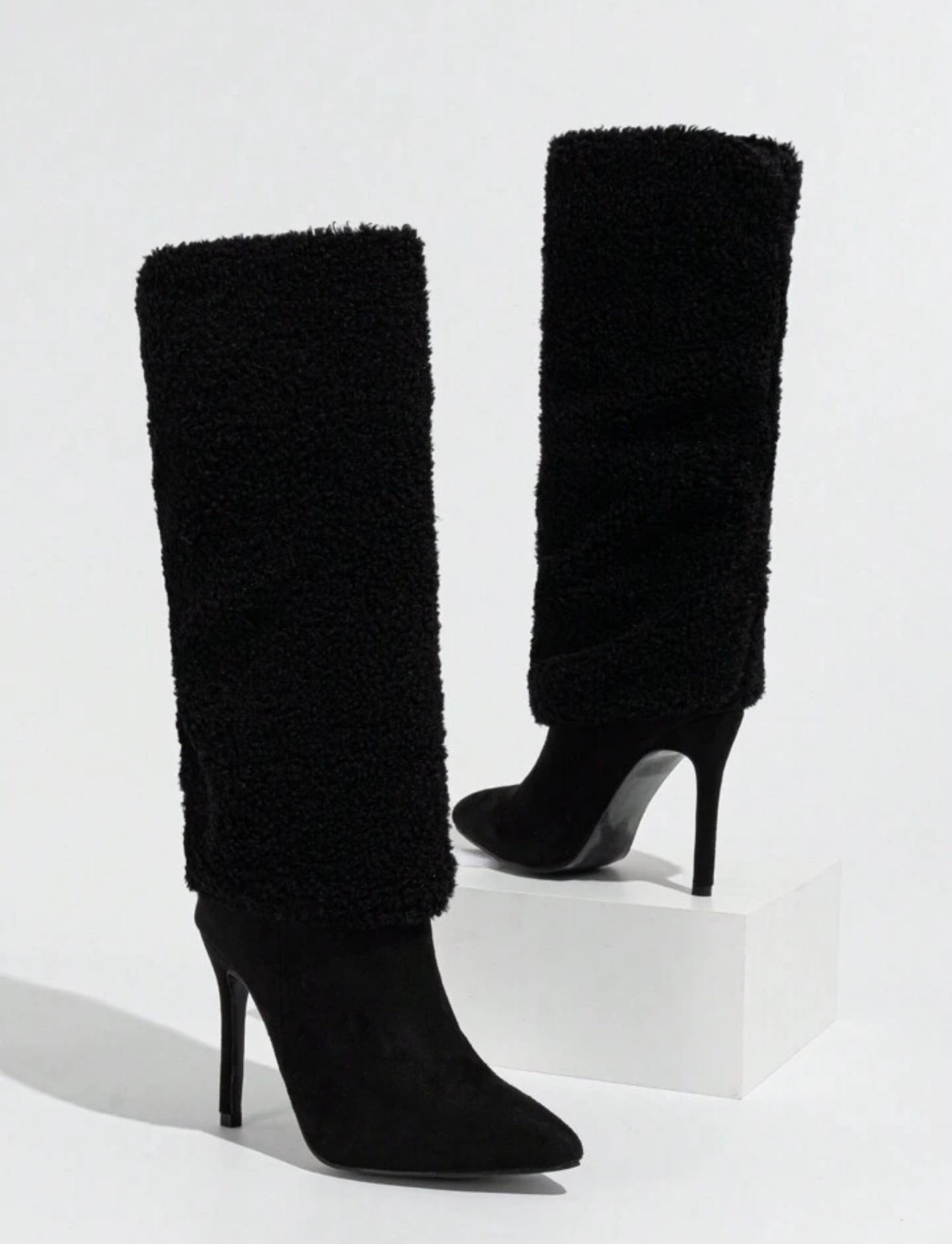 Fux Long Boot Black - LONG BOOTS