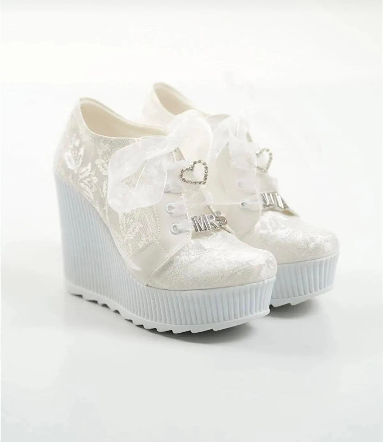 Gihev Spor Ayakkabı Beyaz - WOMAN SHOES