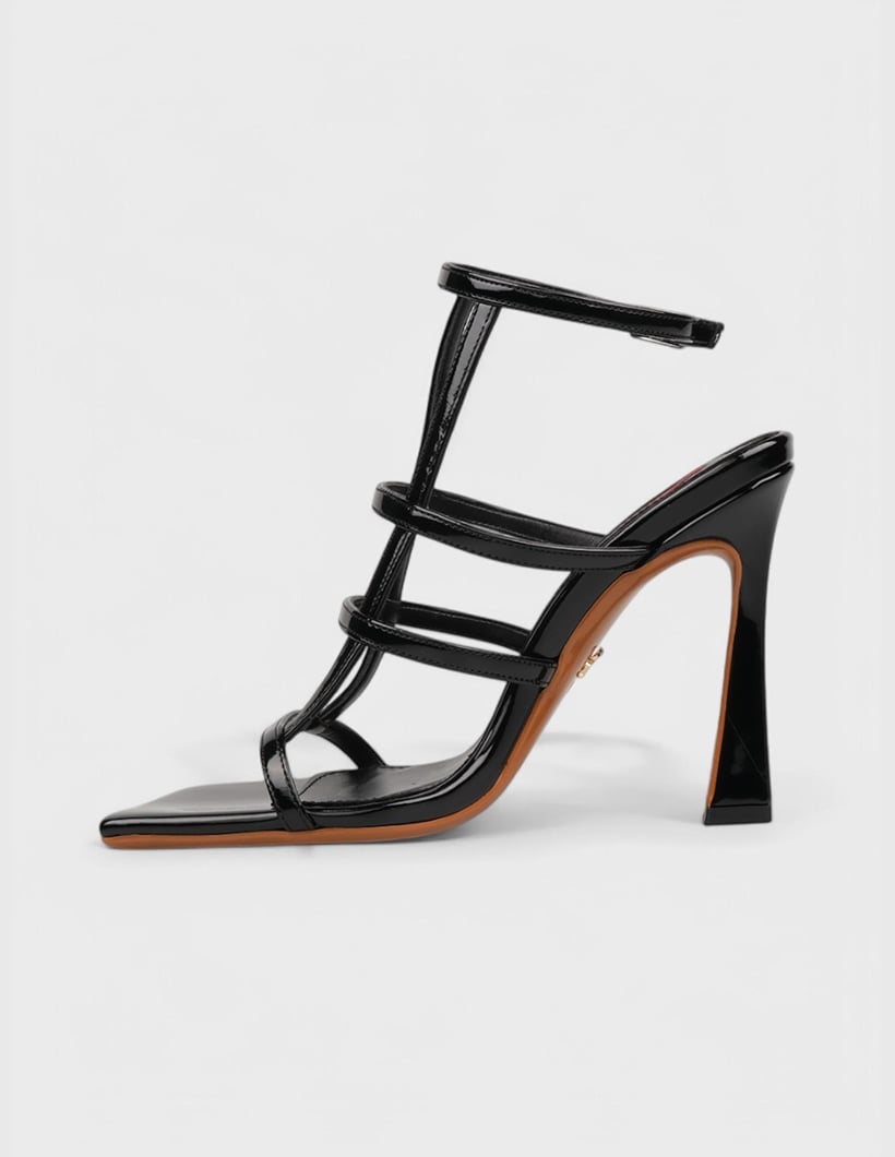 Glodya İnce Topuk Ayakkabı Siyah - KADIN AYAKKABI