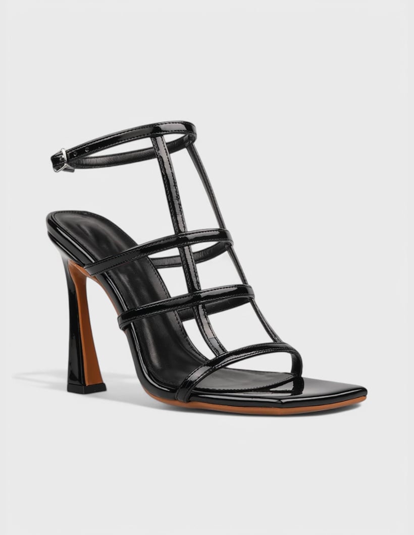 Glodya İnce Topuk Ayakkabı Siyah - KADIN AYAKKABI