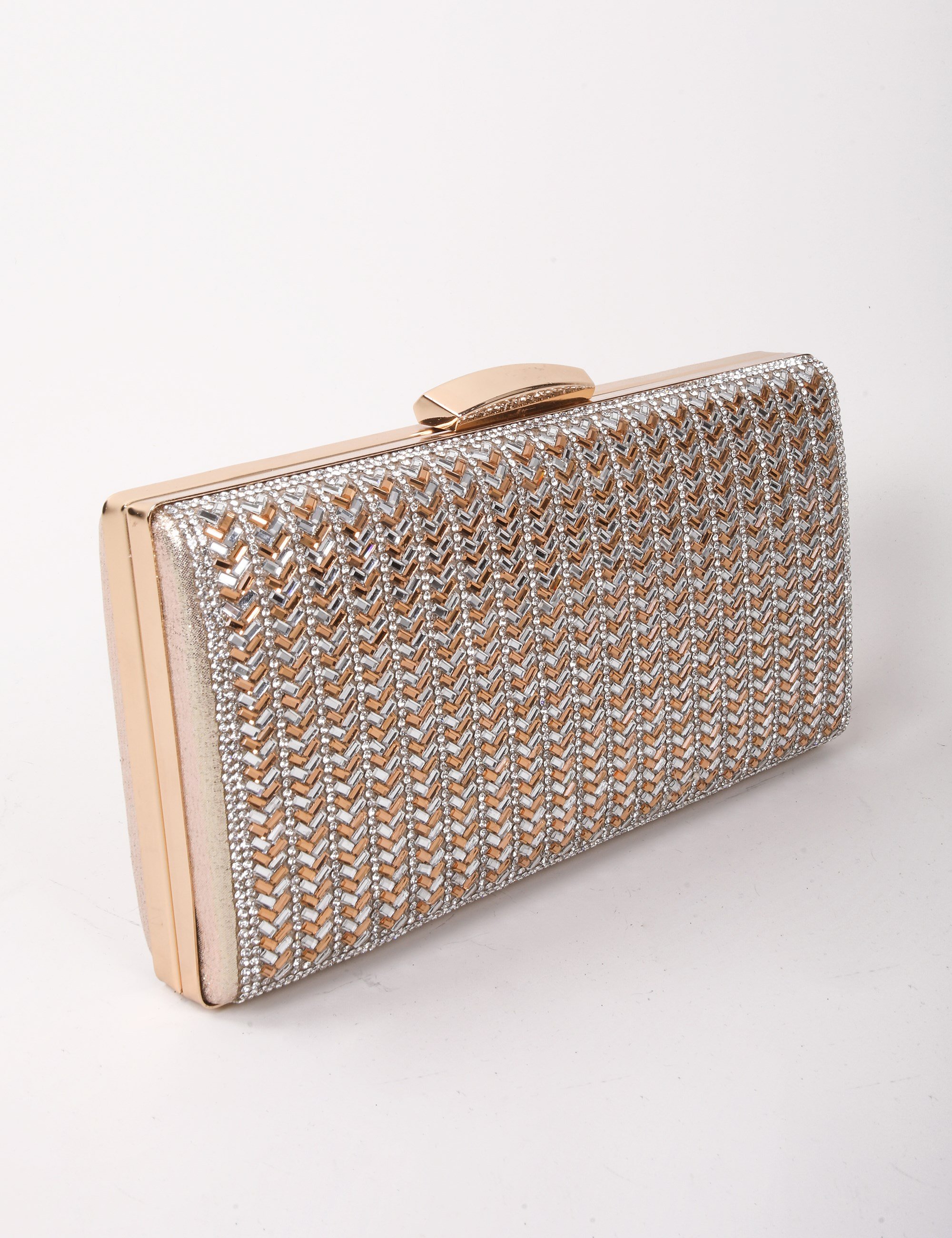 Gossip Kristal Taşlı Gold Çanta - Çanta