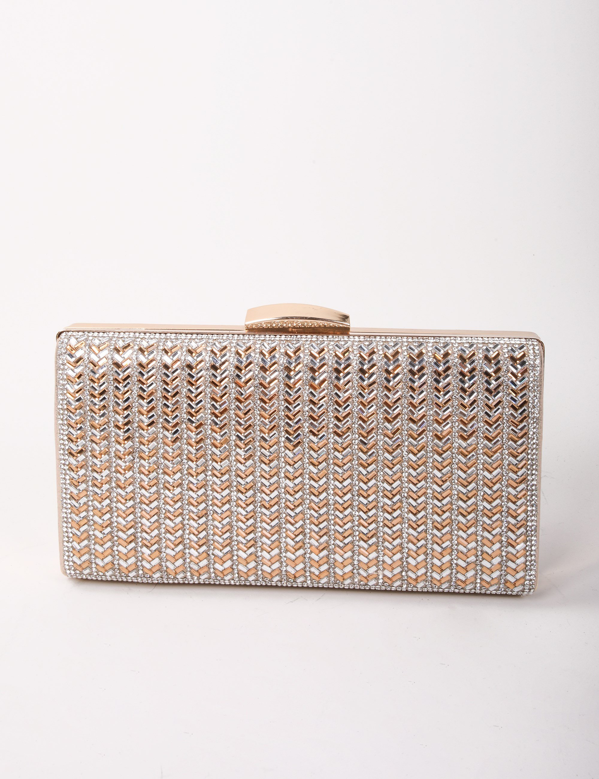 Gossip Kristal Taşlı Gold Çanta - Çanta