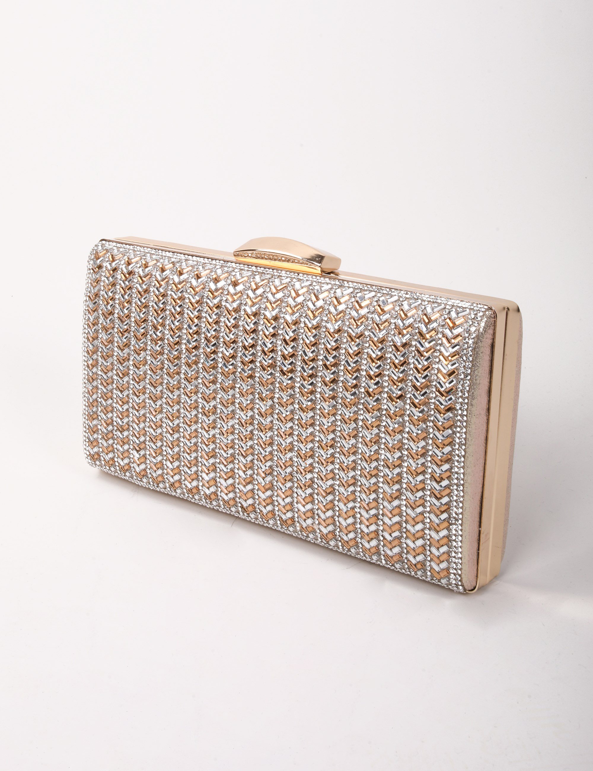 Gossip Kristal Taşlı Gold Çanta - Çanta