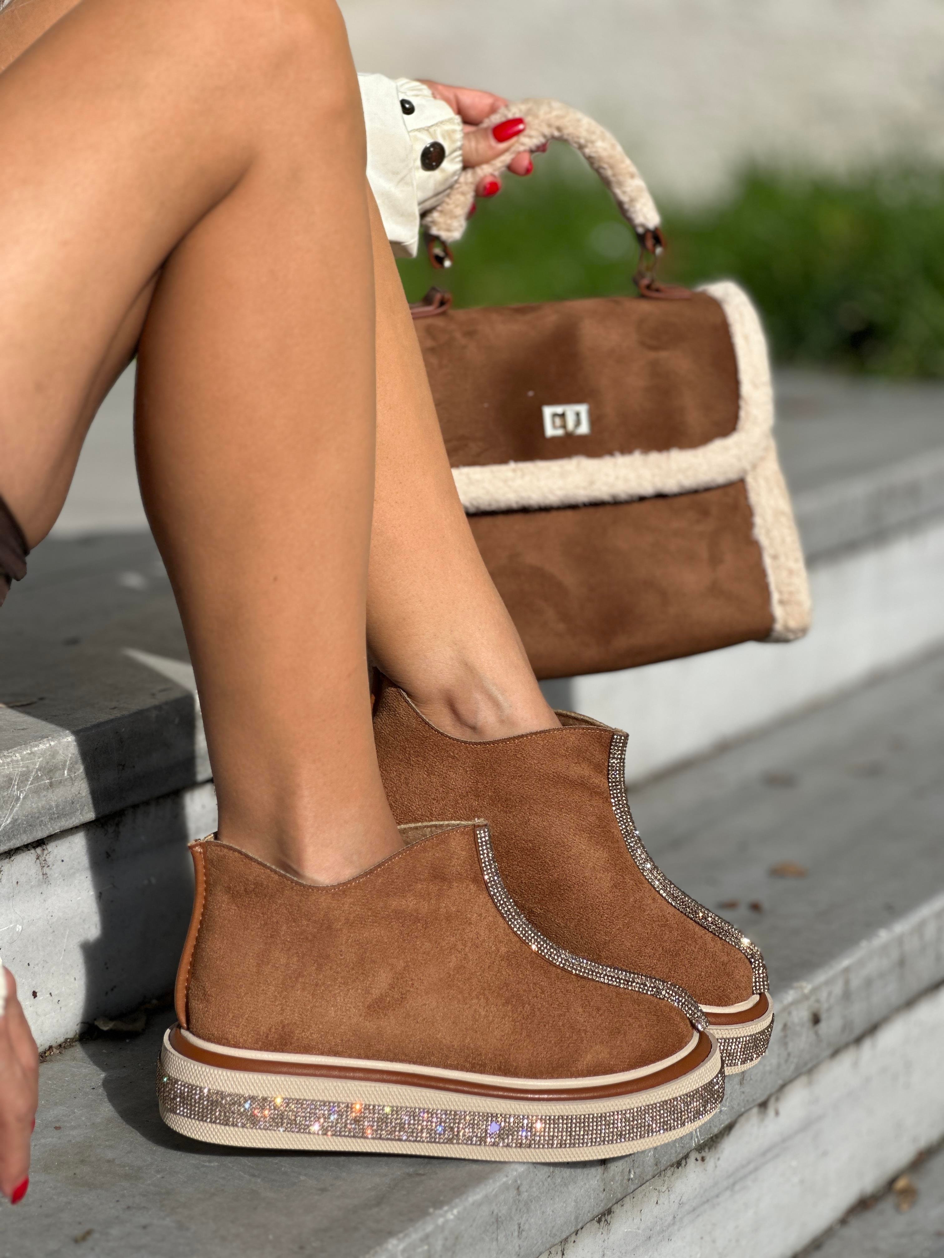 Gross Özel Tasarım Bot Kahverengi - BOT