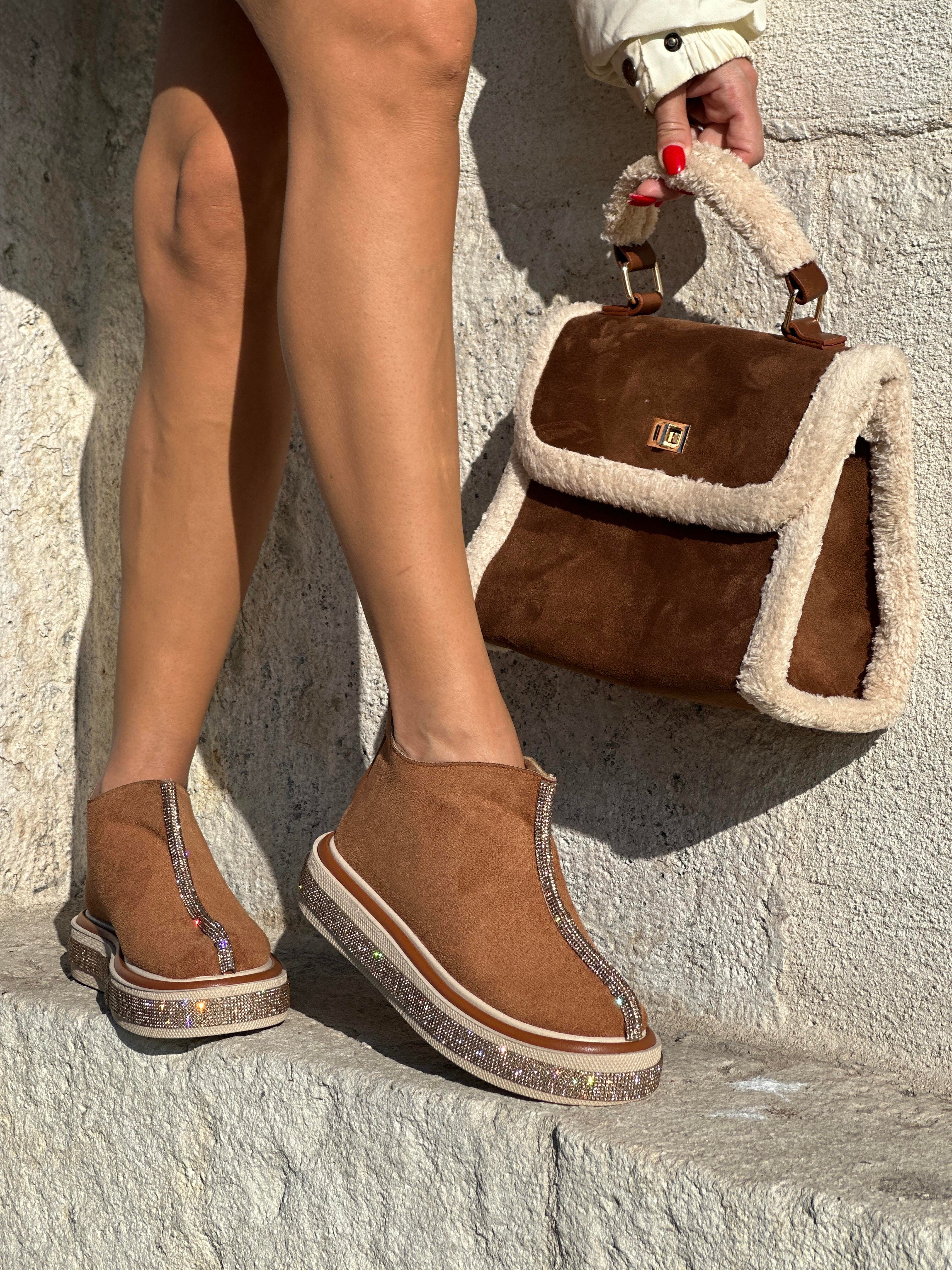 Gross Özel Tasarım Bot Kahverengi - BOT