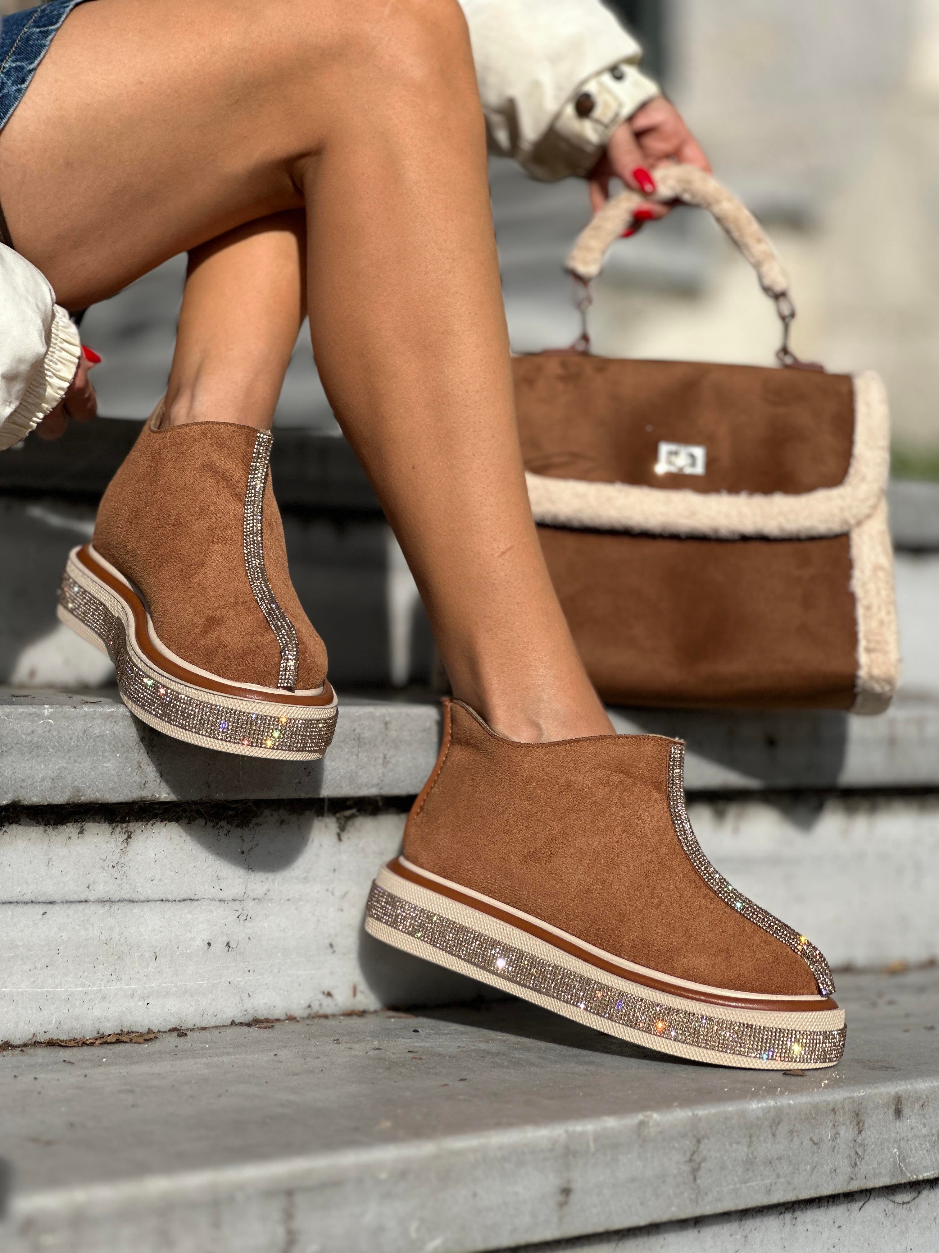 Gross Özel Tasarım Bot Kahverengi - BOT