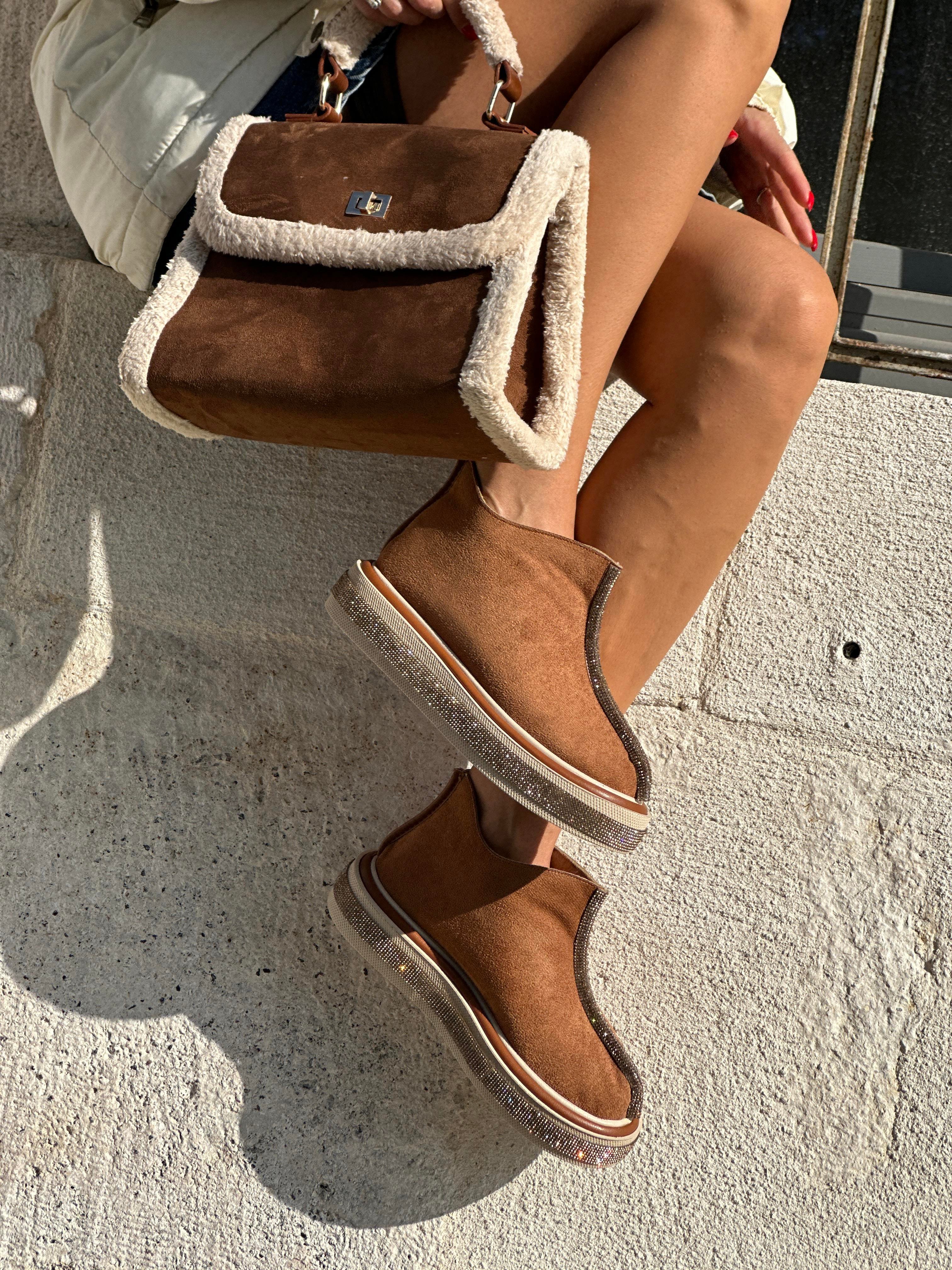 Gross Özel Tasarım Bot Kahverengi - BOT