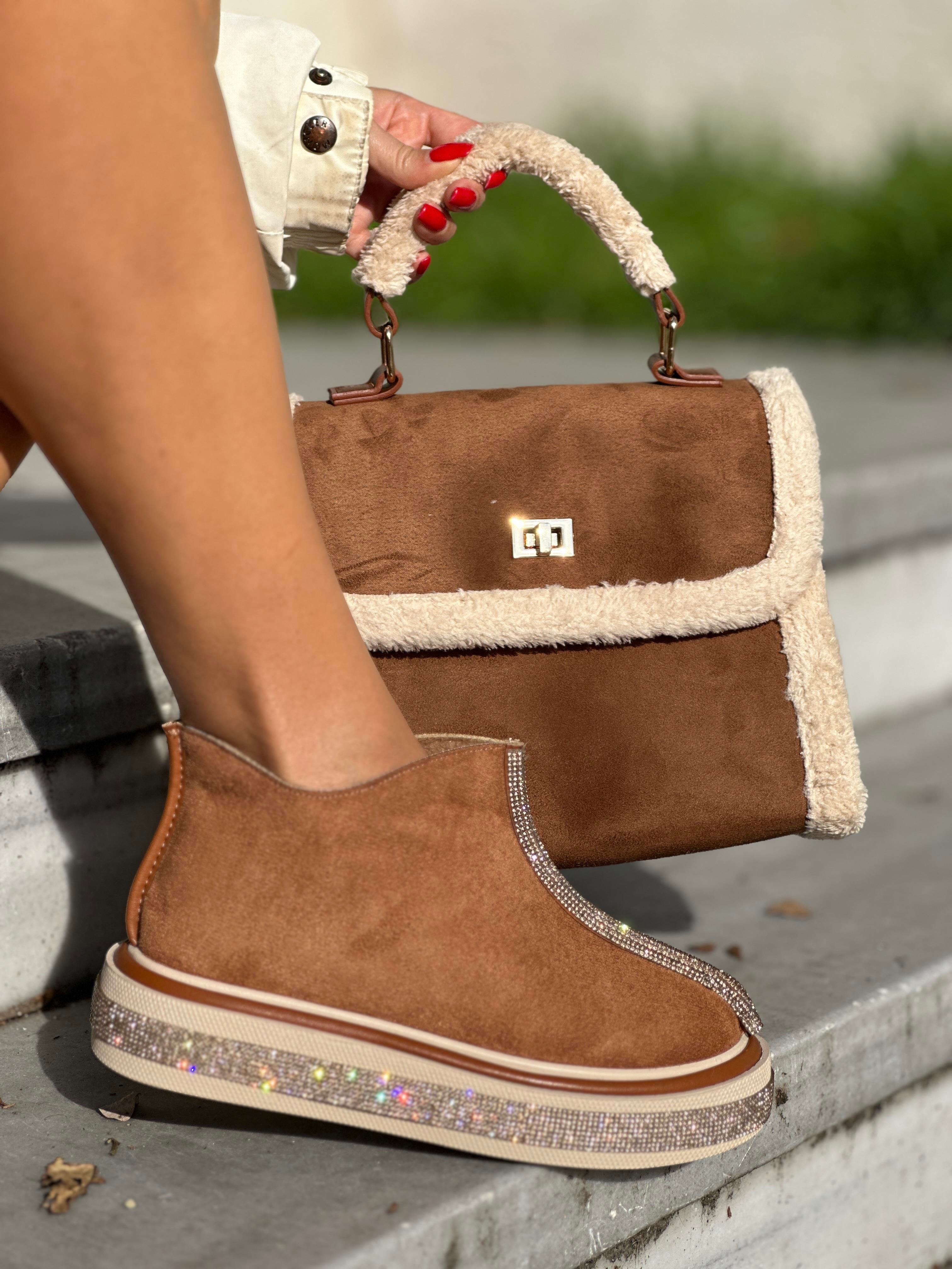 Gross Özel Tasarım Bot Kahverengi - BOT