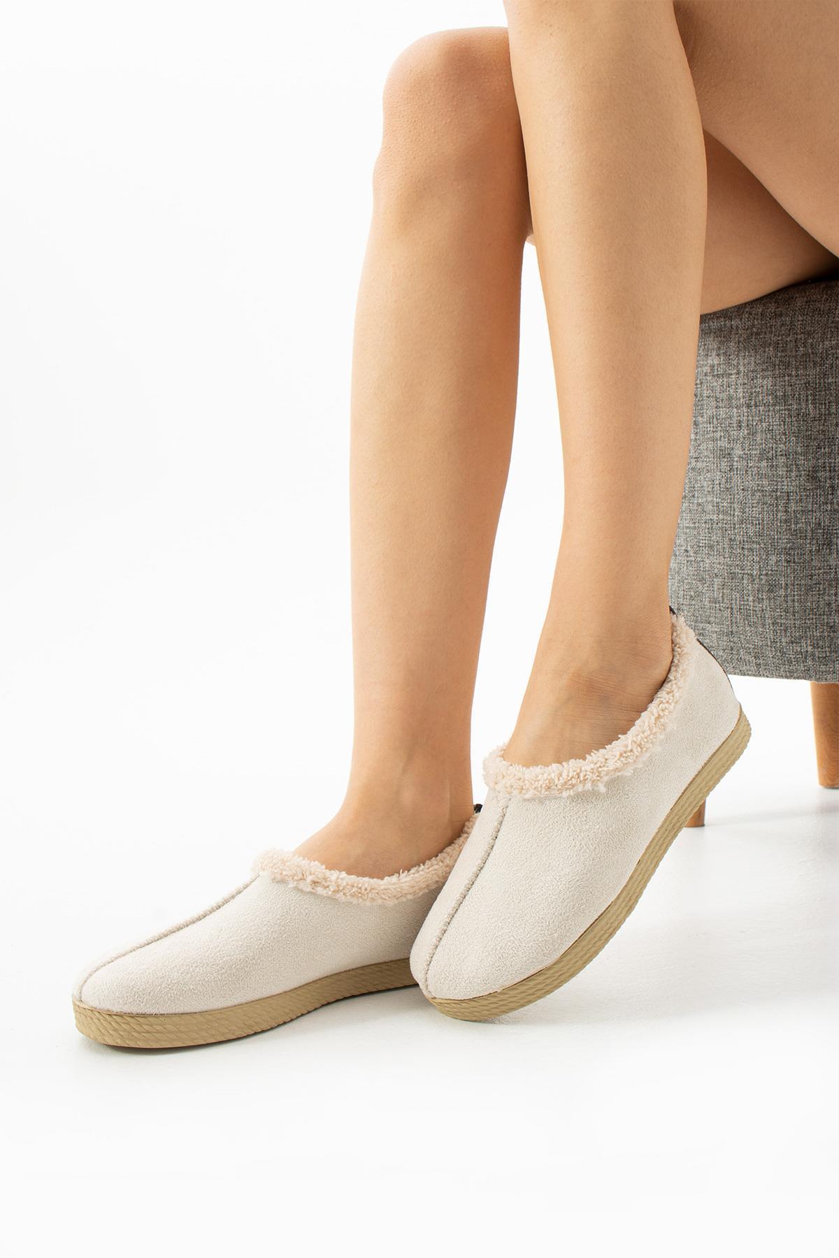 Guni Terlik Krem - WOMAN SHOES