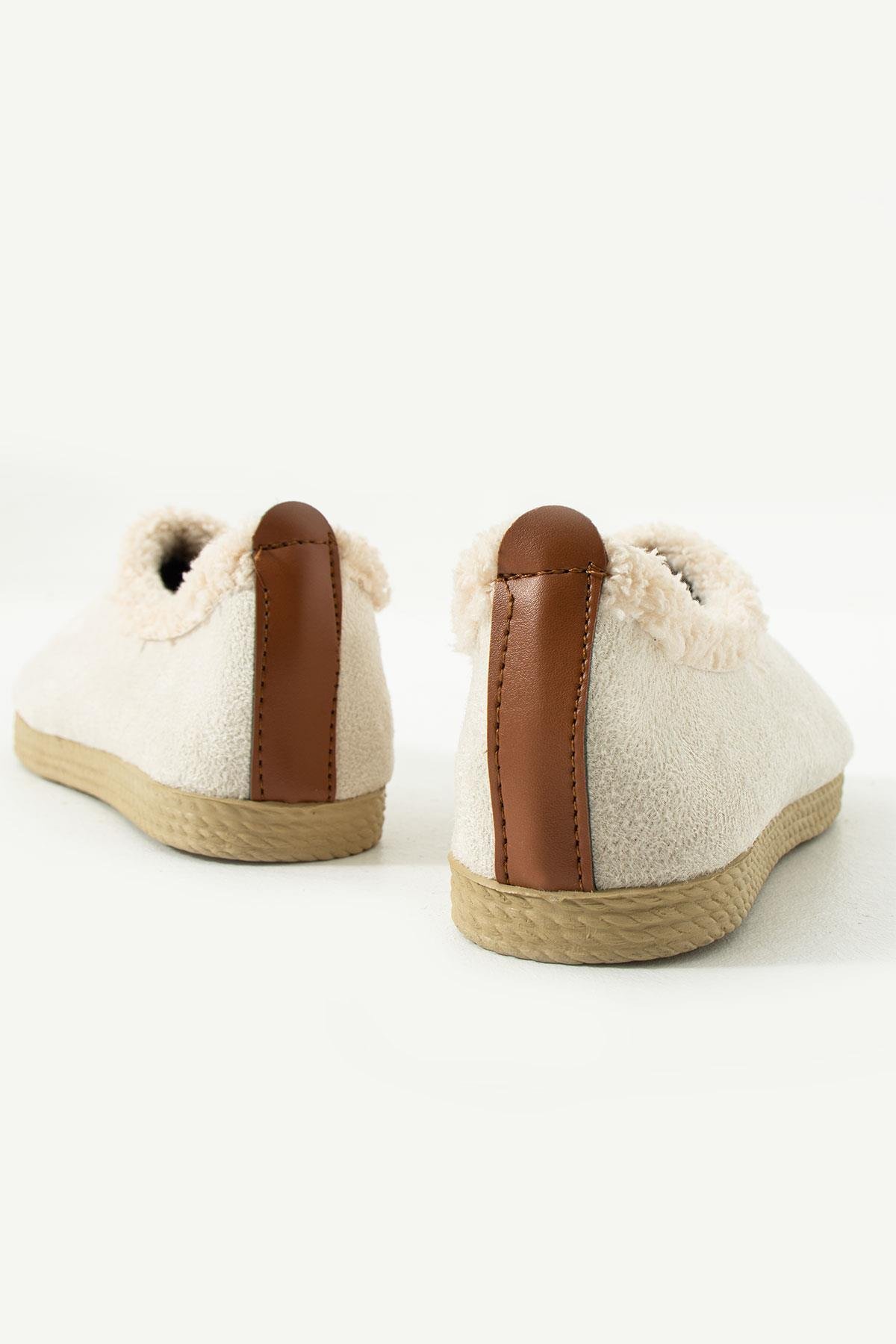 Guni Terlik Krem - WOMAN SHOES