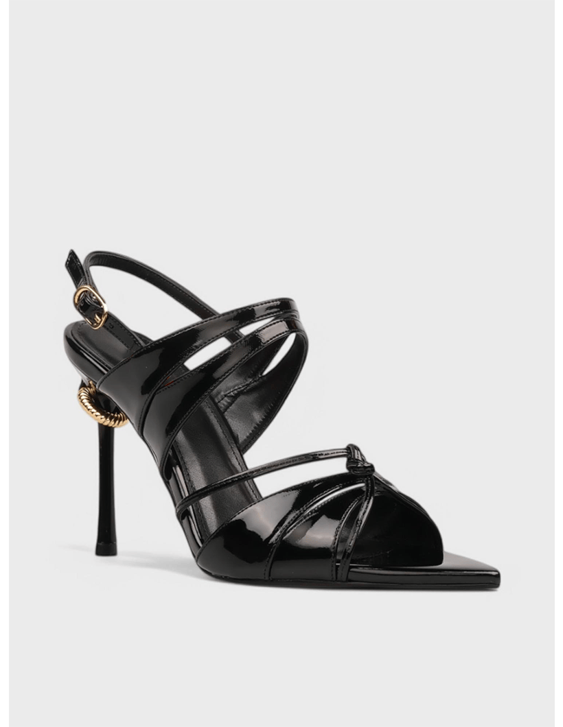 Hardi Özel Tasarım İnce Topuklu Ayakkabı Siyah - KADIN AYAKKABI