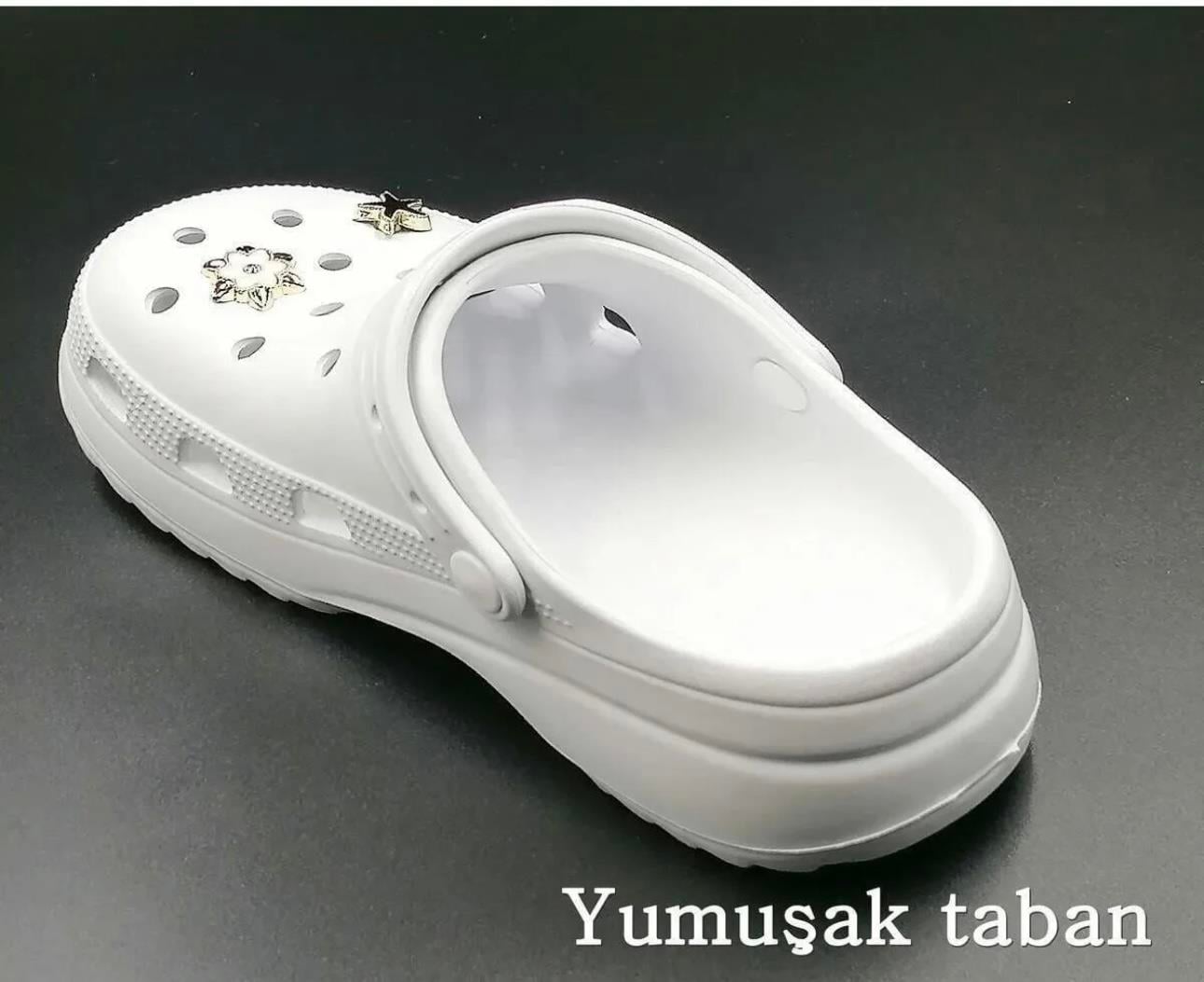 Helli Crocs Beyaz - KADIN AYAKKABI