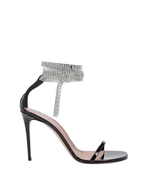 Hollywood Kristal Taşlı Ayakkabı Siyah - KADIN AYAKKABI