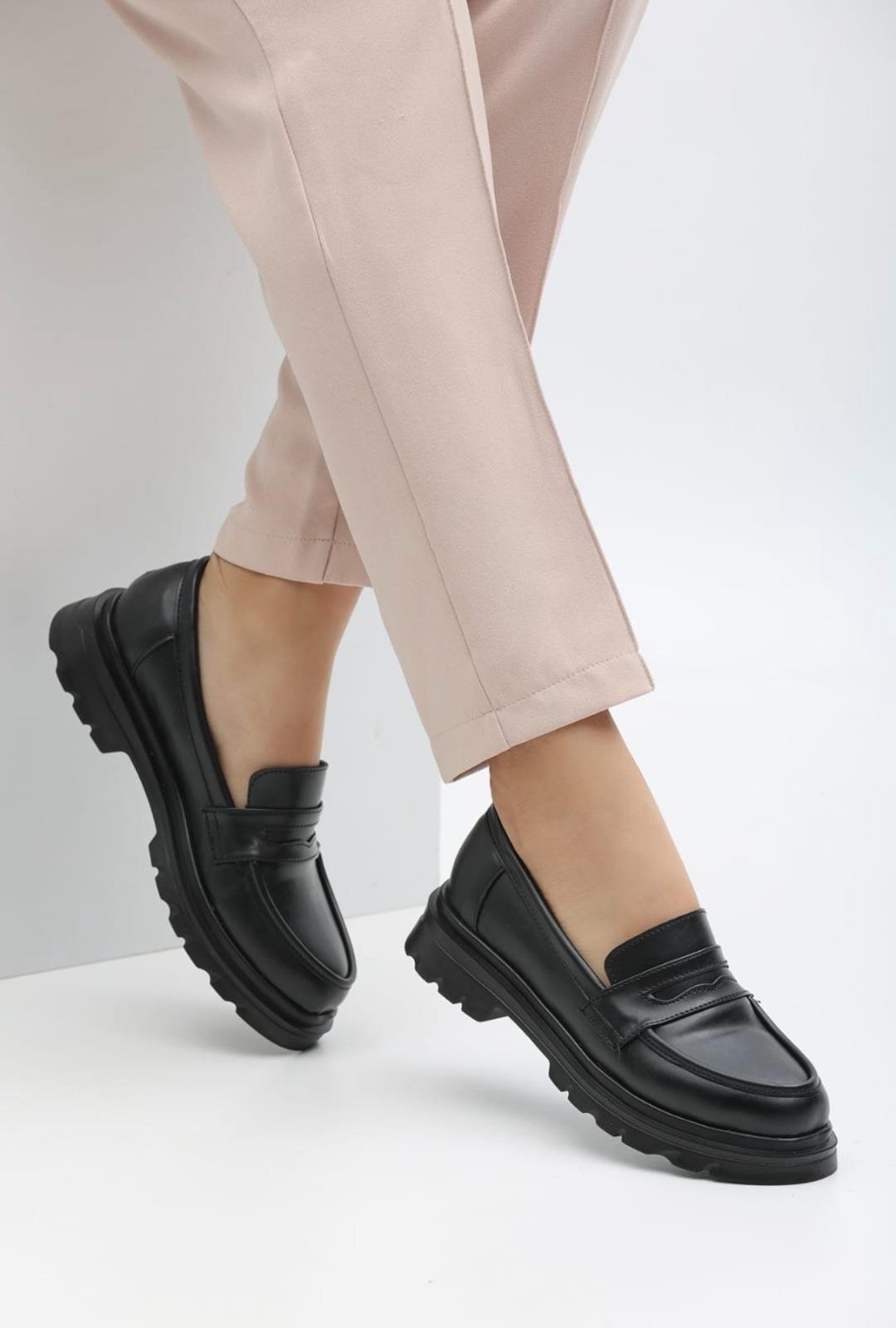 Honni Loafer Siyah - KADIN AYAKKABI