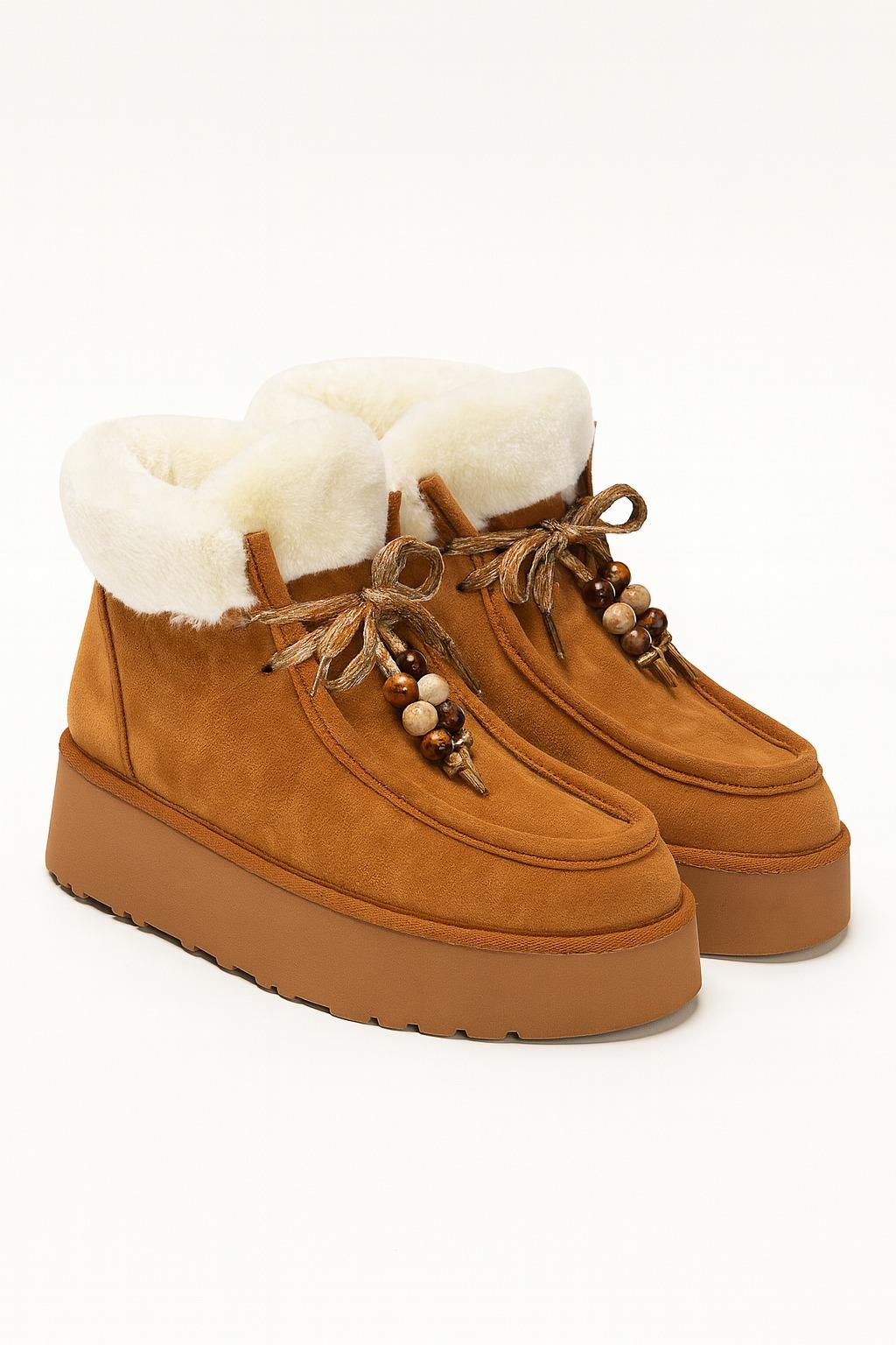 Isabel Bot Taba - Düz Bot