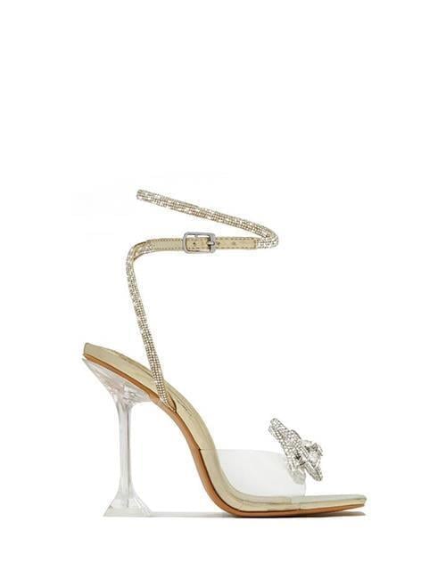 Italian Muse Kristal Taşlı Ayakkabı Gold Seda Üren - KADIN AYAKKABI