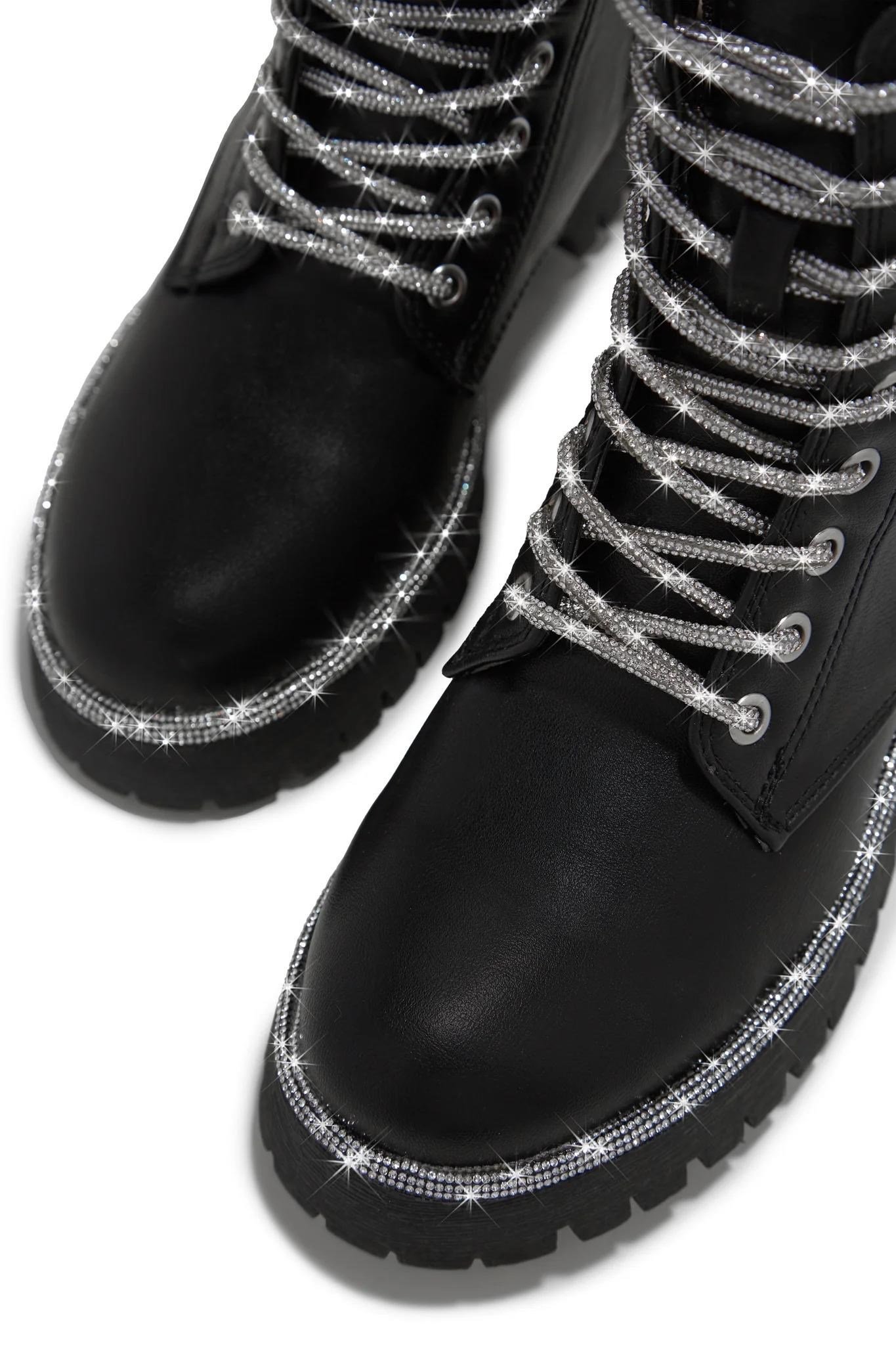 Jenkins Boots Black - Düz Bot