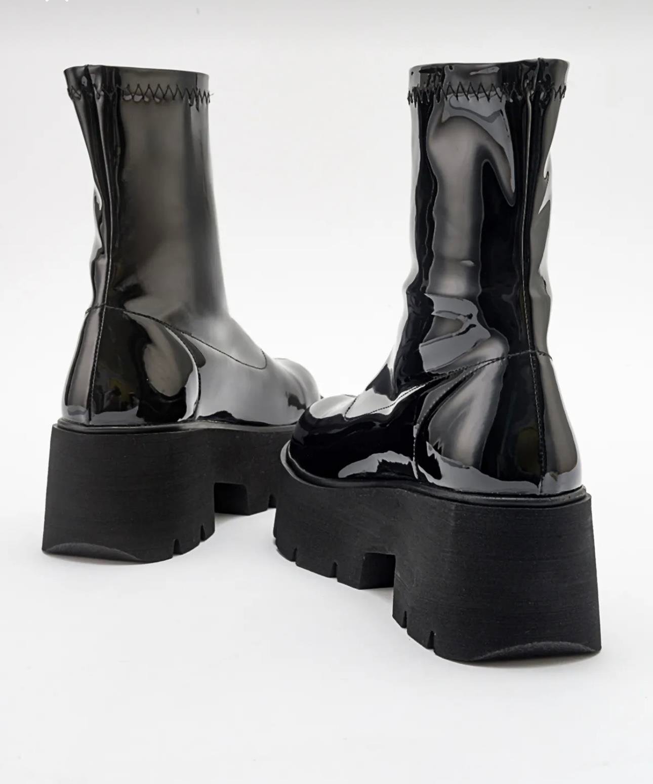 Josmo Rugan Bot Siyah - Topuklu Bot