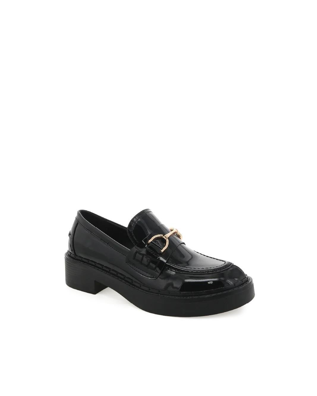 July Rugan Loafer Siyah - KADIN AYAKKABI