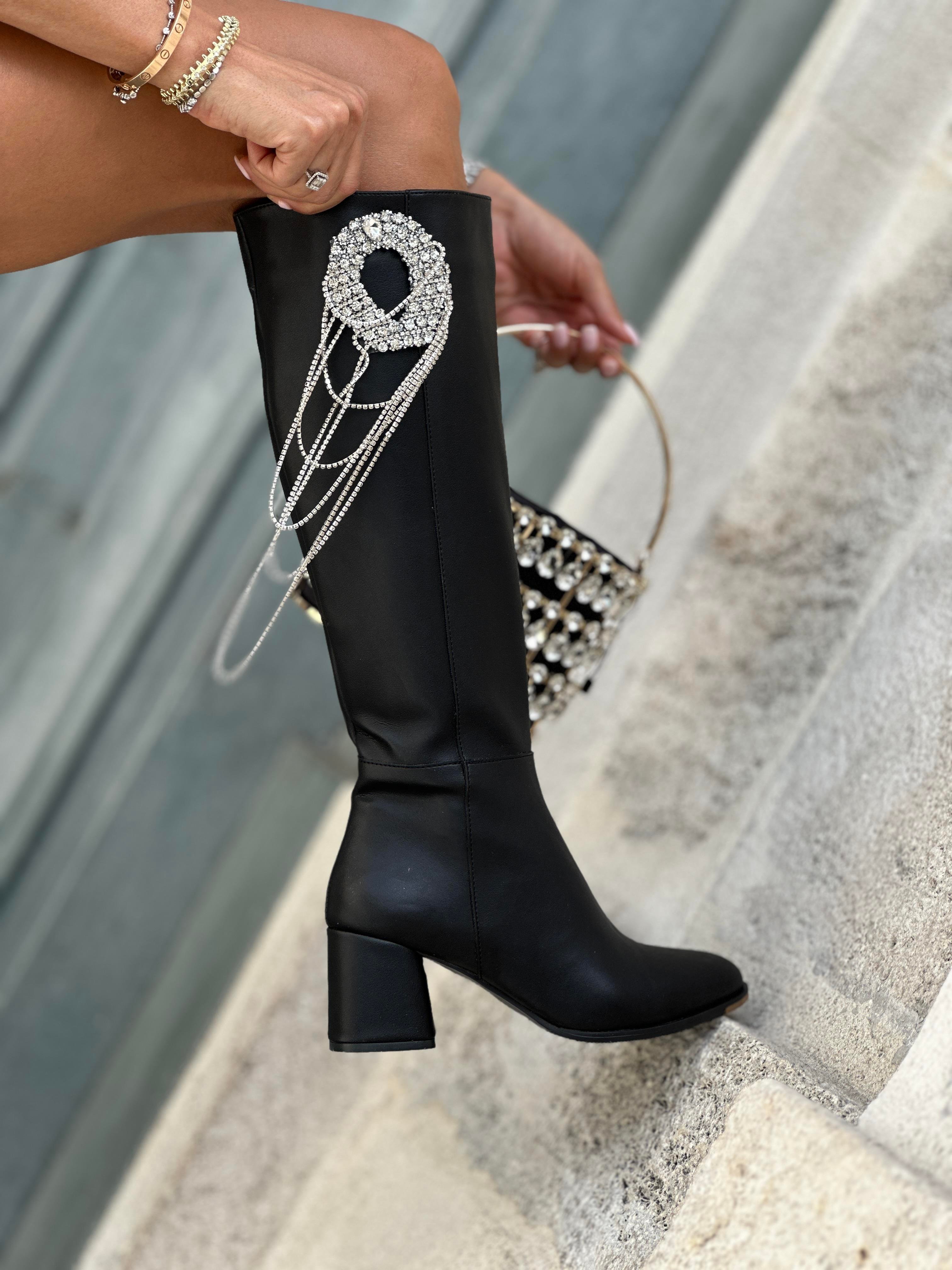 Juma Çizme Siyah - ÇİZME