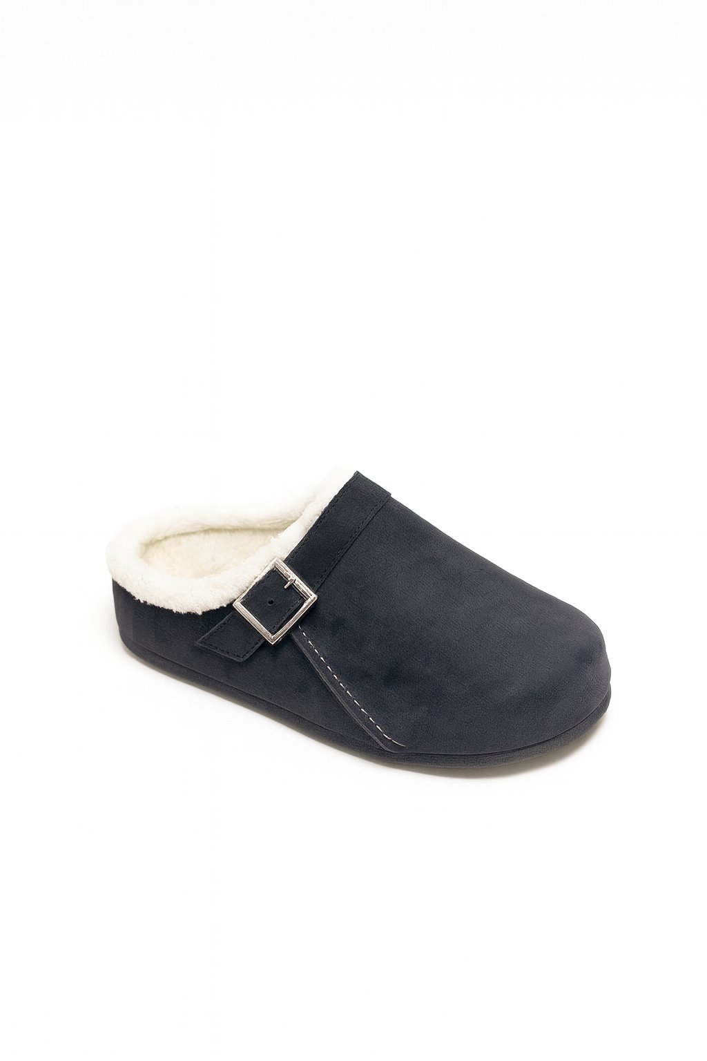 Lafami Süet Terlik Siyah - 