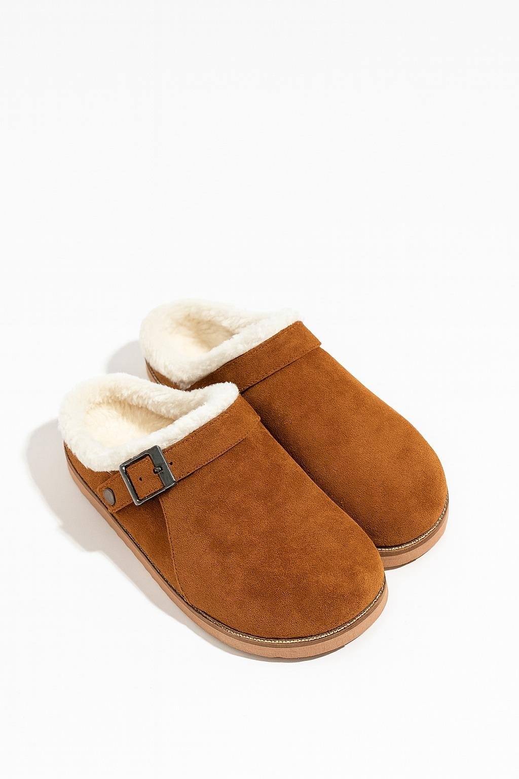 Lafami Süet Terlik Taba - 